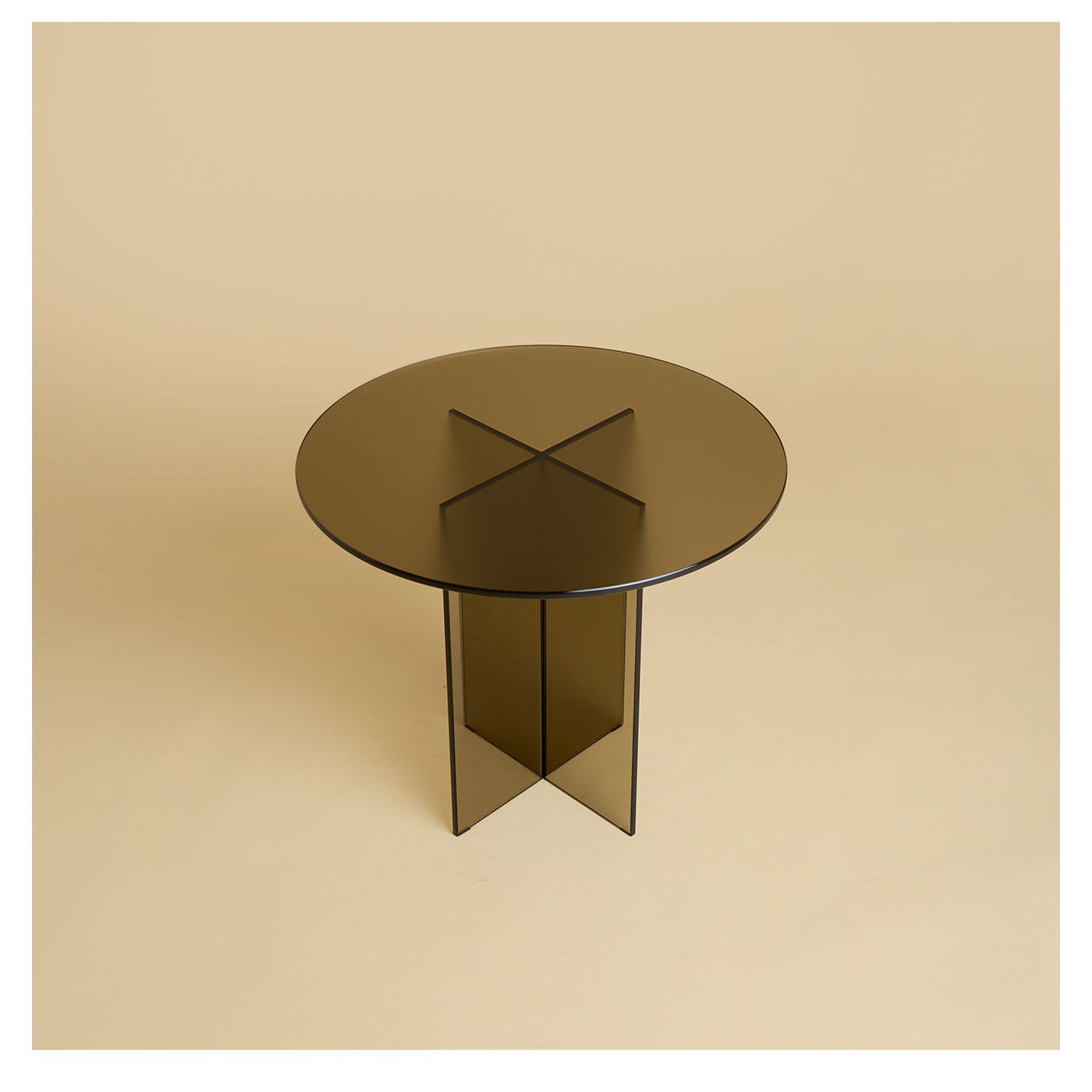 Amami Bronzed Glass Side Table - Alternative view 3