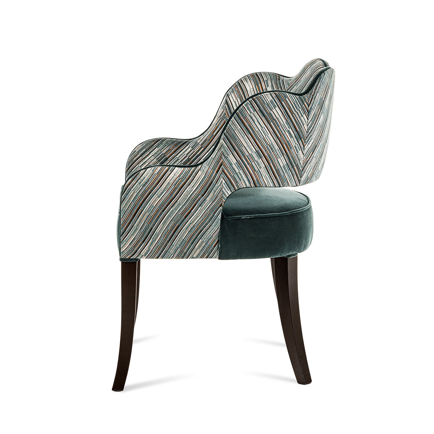 Saint German Green Velvet Chair - Alternative view 4