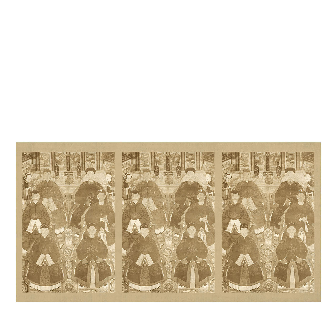 Dinastia Cinese Seppia Timeless 23 Wallpaper (papier peint) - Vue principale