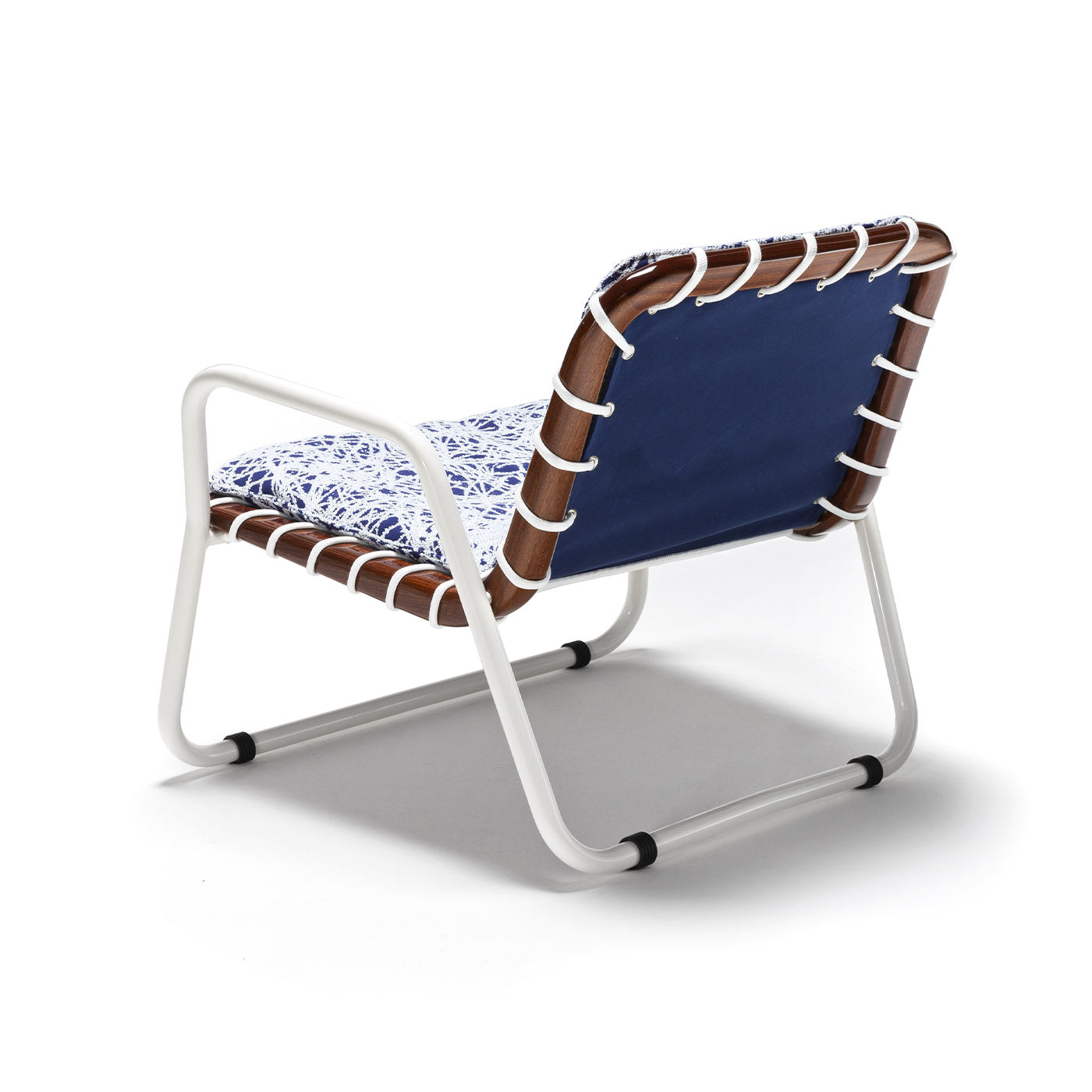 Sunset Blue & White Armchair by Paola Navone - Alternative view 1