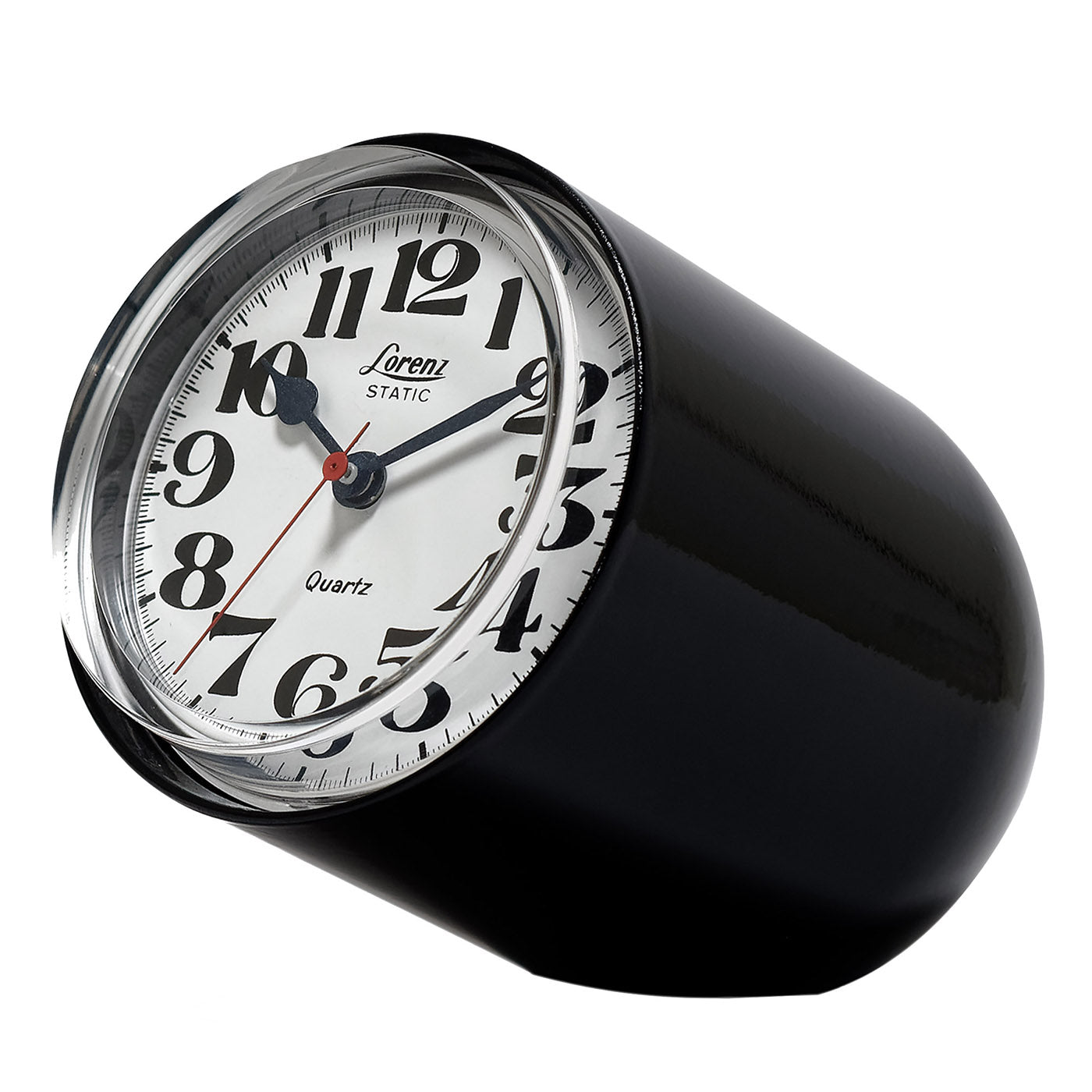Reloj de sobremesa Static Black de Richard Sapper - Vista principal