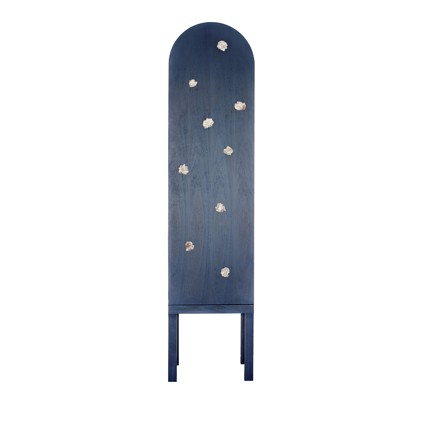 Armoire de rangement Blossom Blue avec porte simple et inserts en céramique - Vue principale