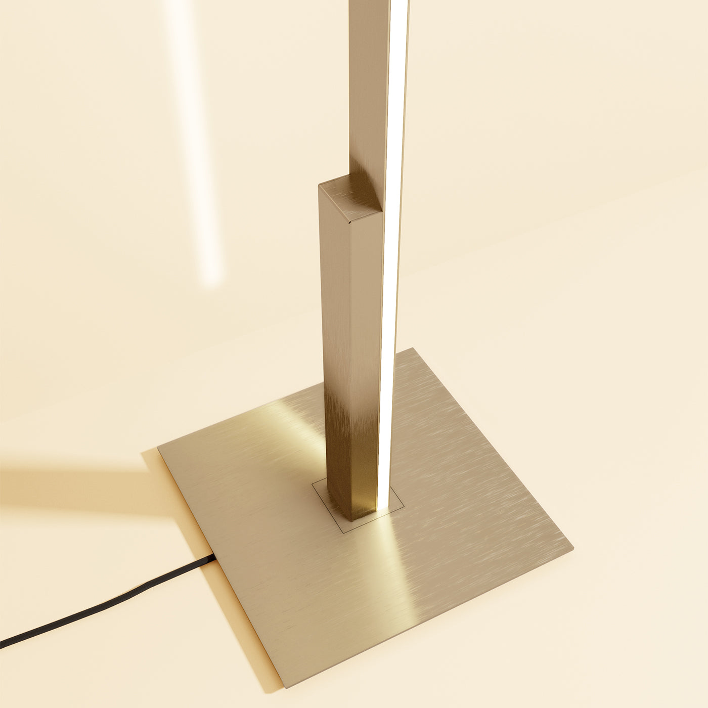 Fly Long Nickel Floor Lamp by Massimiliano Raggi - Alternative view 1