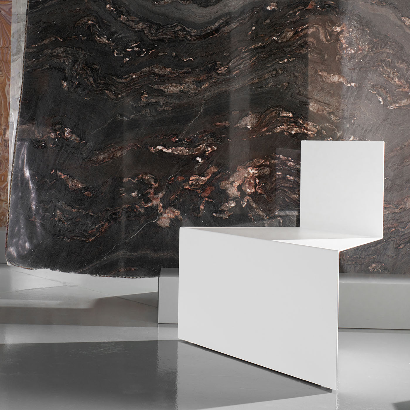 Seduta White Chair by Antonio Saporito - Alternative view 3