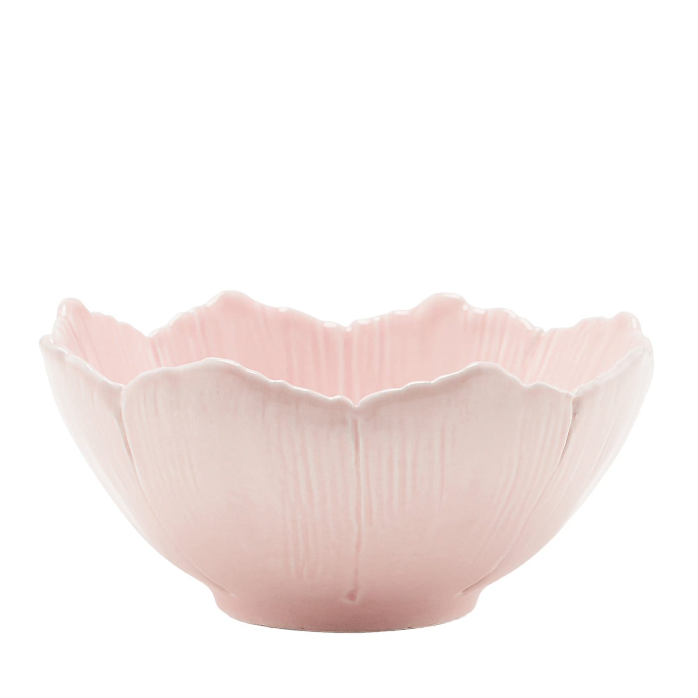 Juego de 2 fruteros de cerámica rosa con flores de cerezo  - Vista principal