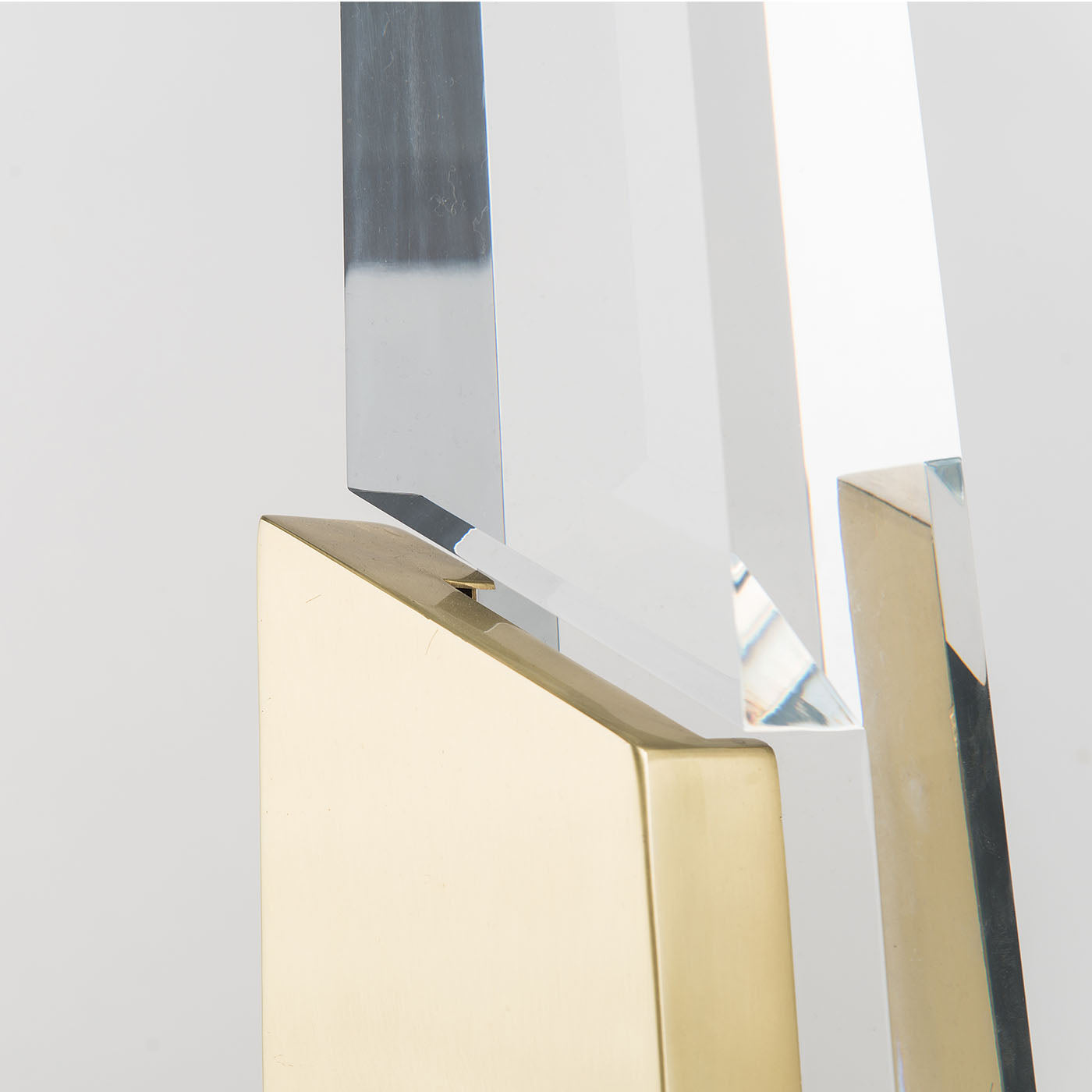 Obelisco Glass And Brass Lamp - Alternative view 2