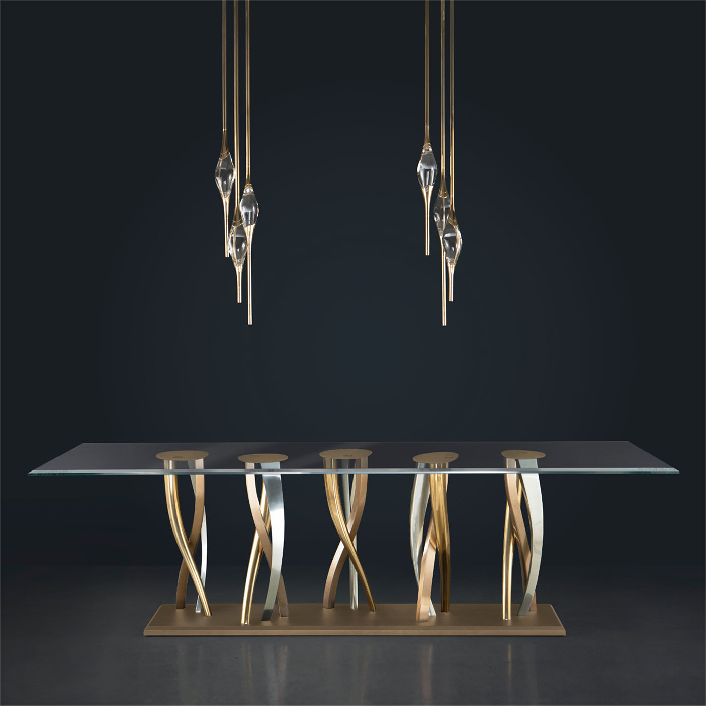 Il Pezzo 8 Glass Table - Alternative view 3