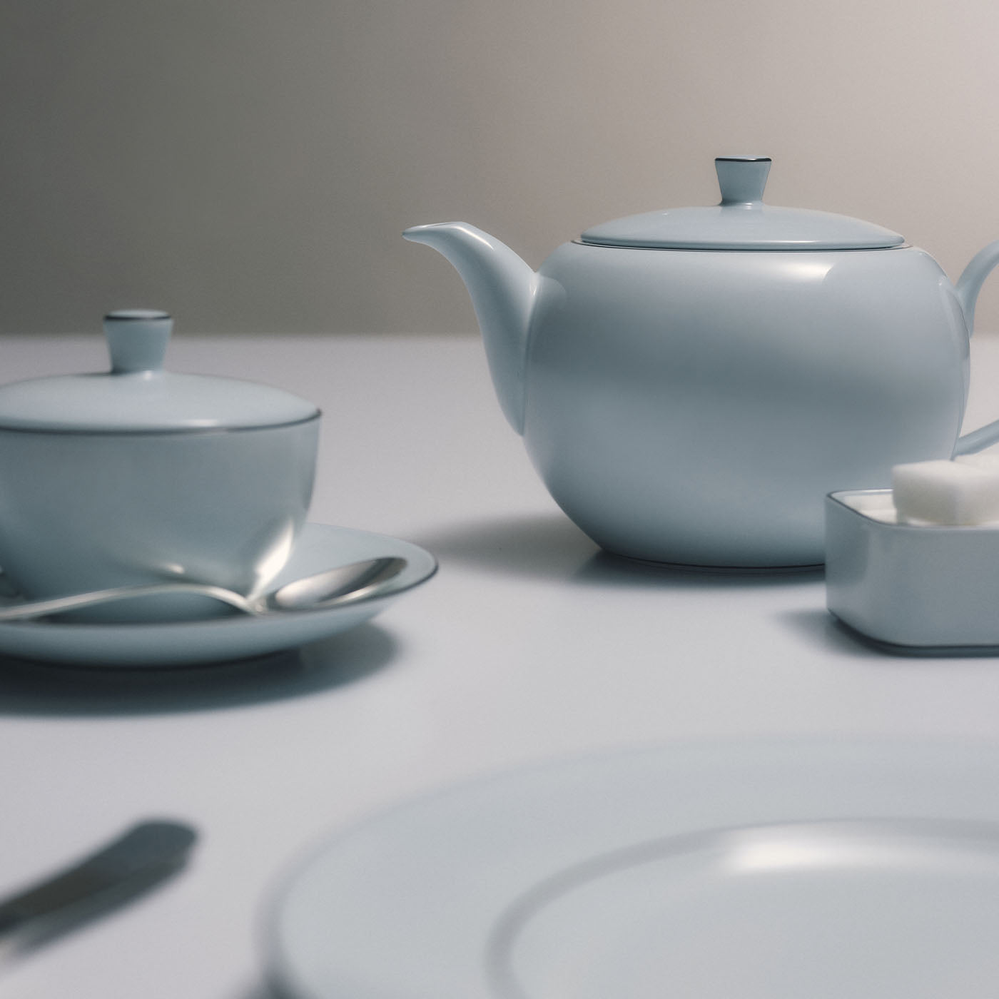 Celadon Porcelain Teapot - Alternative view 2