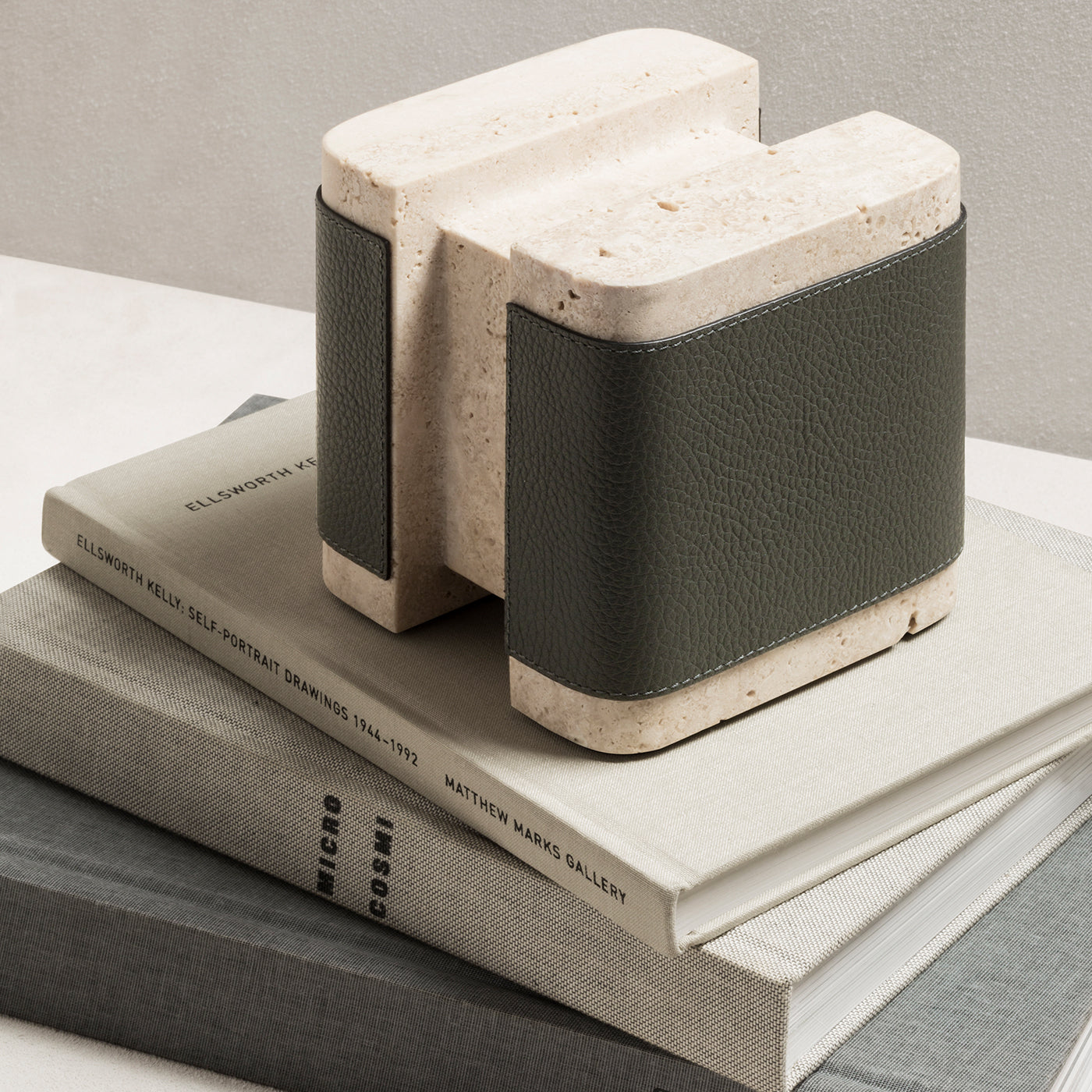 LLoyd Leather & Marble Bookend - Alternative view 2
