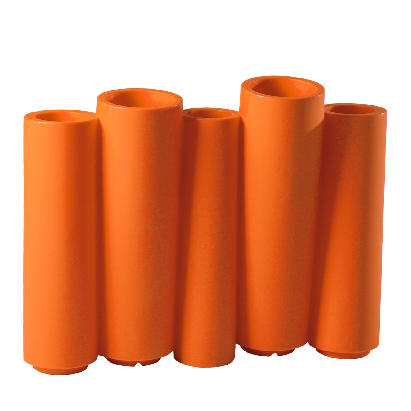 Bambus Orange Vasenhalter - Hauptansicht