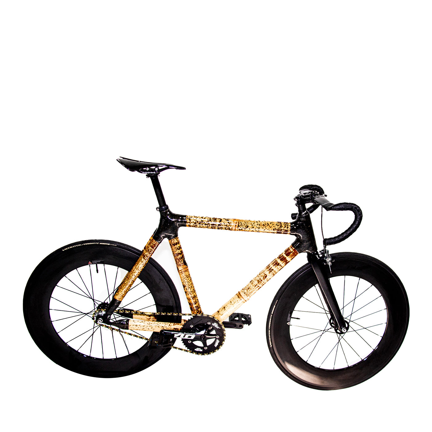 Superleggera Bicicleta monomarcha de bambú - Vista principal