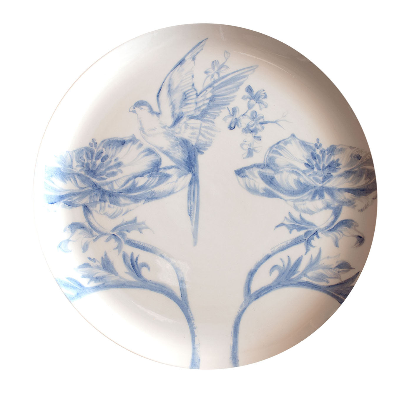 Toile de Jouy Blue Charger Plate - Main view