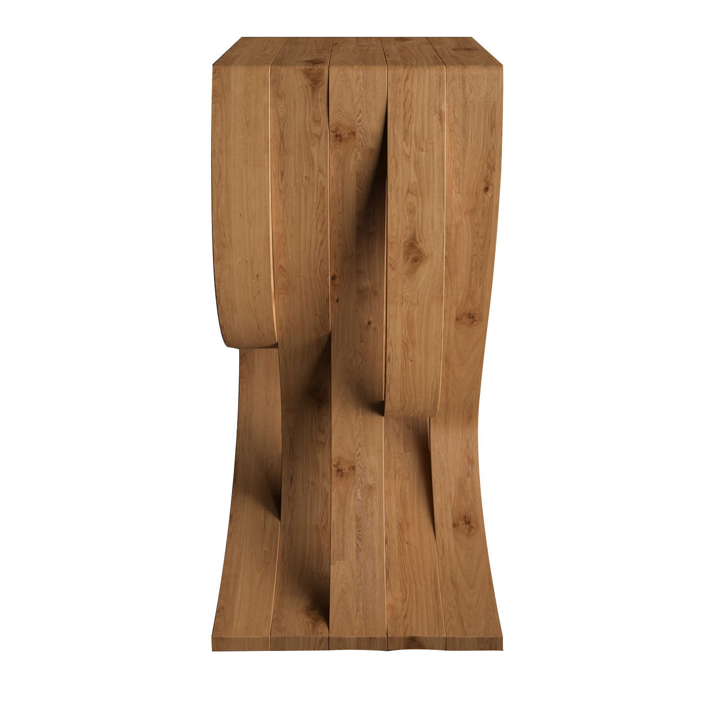 Sinestesia Natural-Finished Stool - Main view