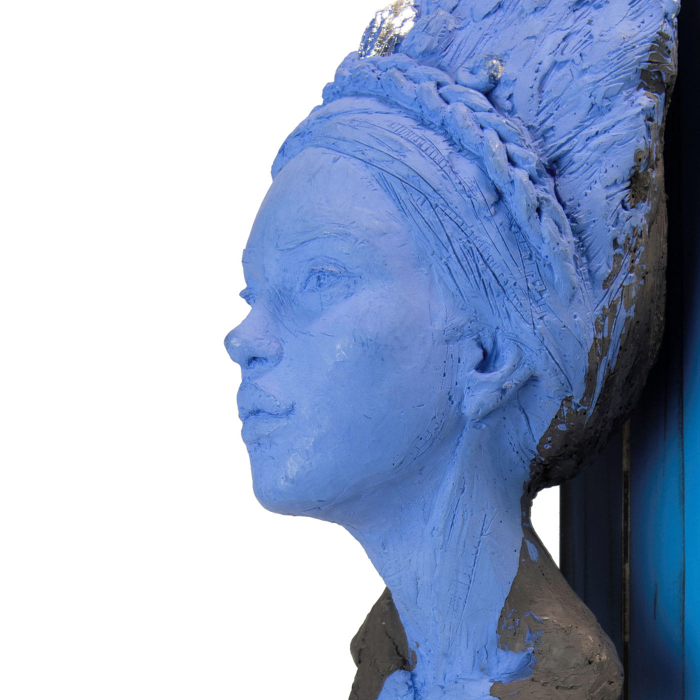 Matrilineare I Blue Sculpture - Alternative view 3