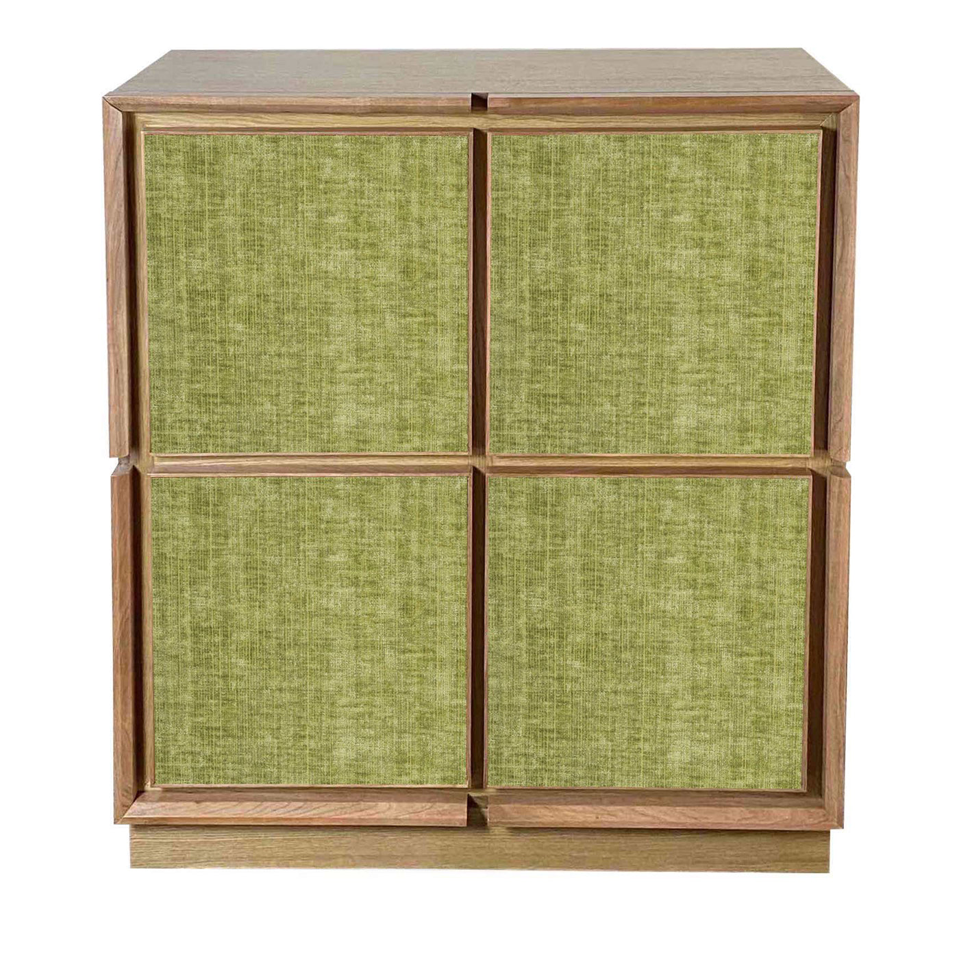 Light-Green Velvet 4-Door Sideboard by Mascia Meccani - Alternative view 2