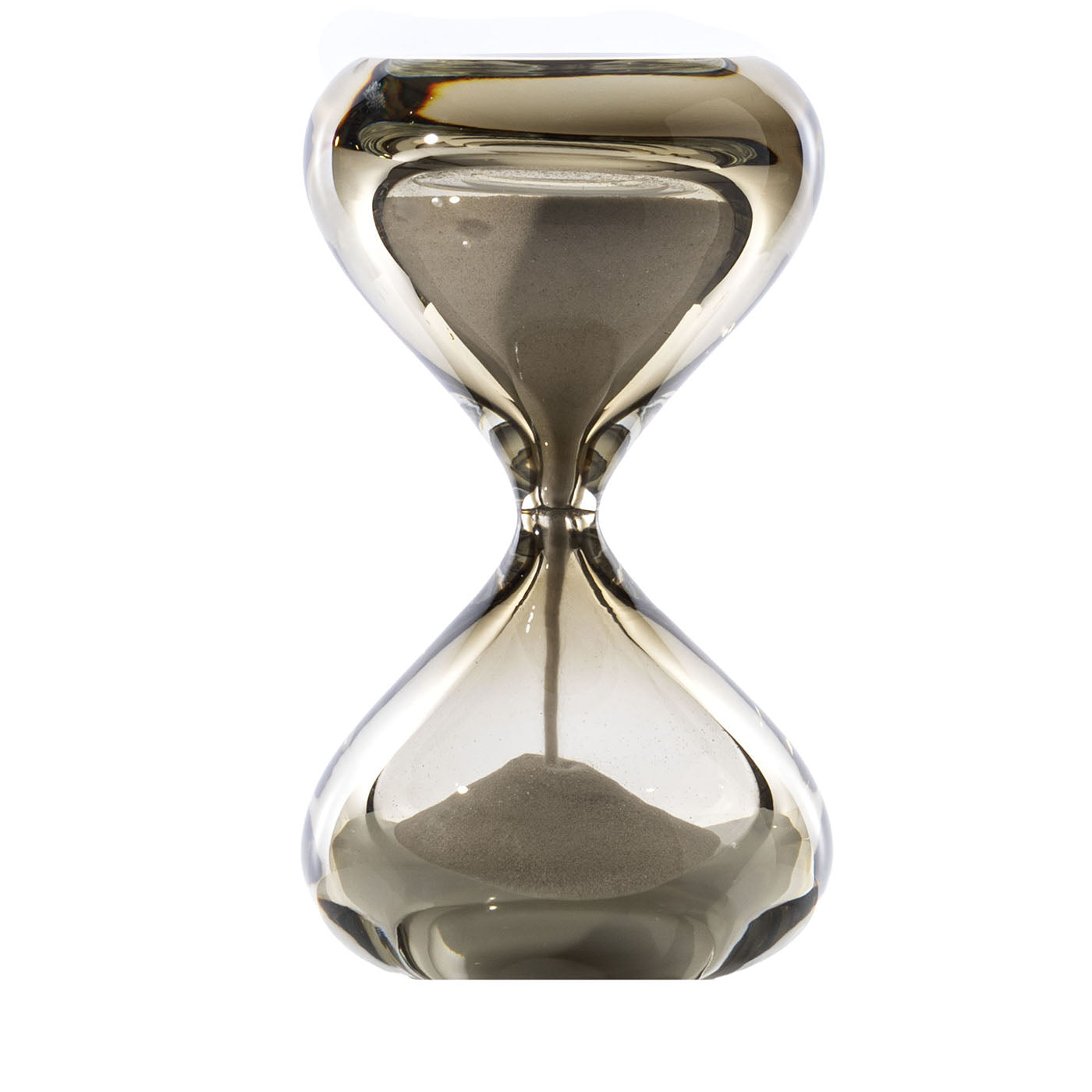 Sommersa Medium Transparent Metallic Bronze Hourglass - Main view