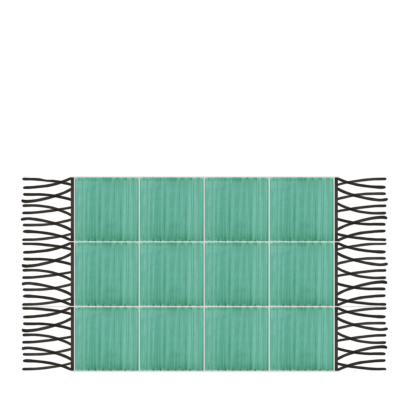 Carpet Total Green Ceramic Composition by Giuliano Andrea dell’Uva 120 X 60 - Main view