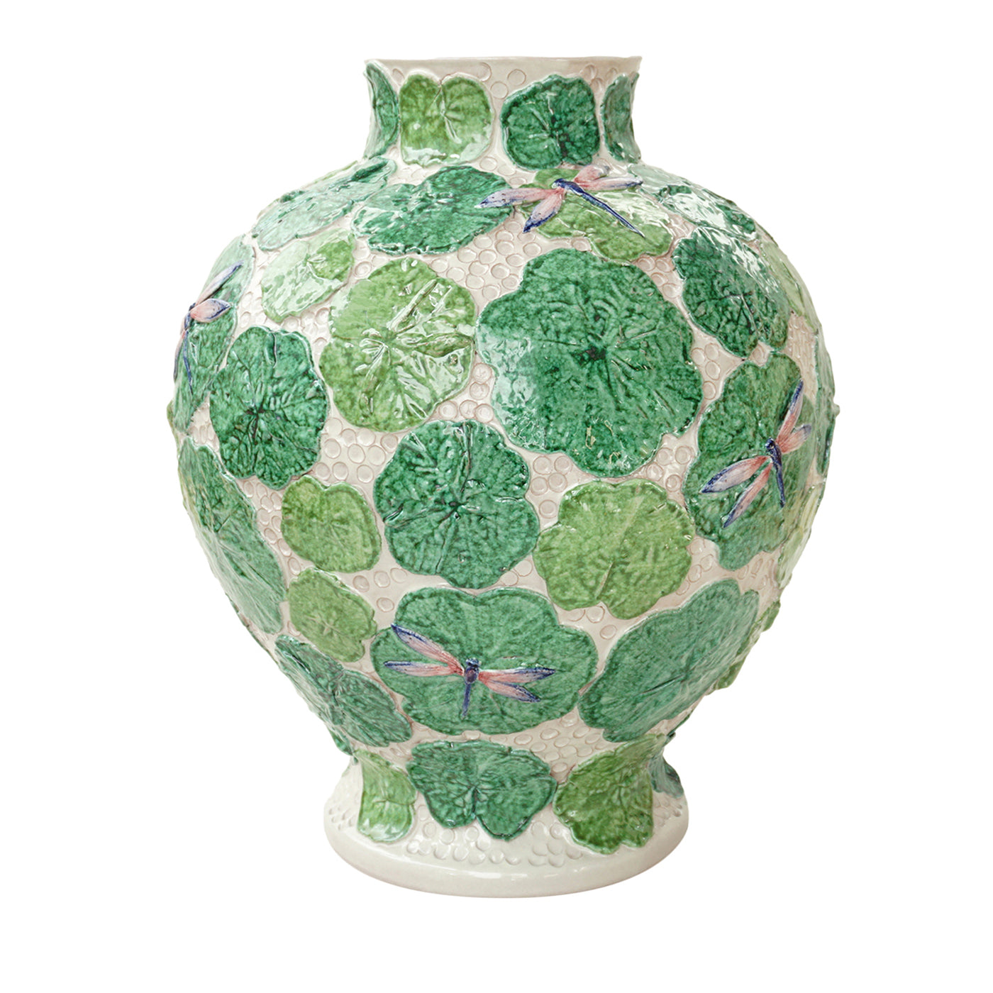 Libellule Polychrome Ceramic Vase - Main view