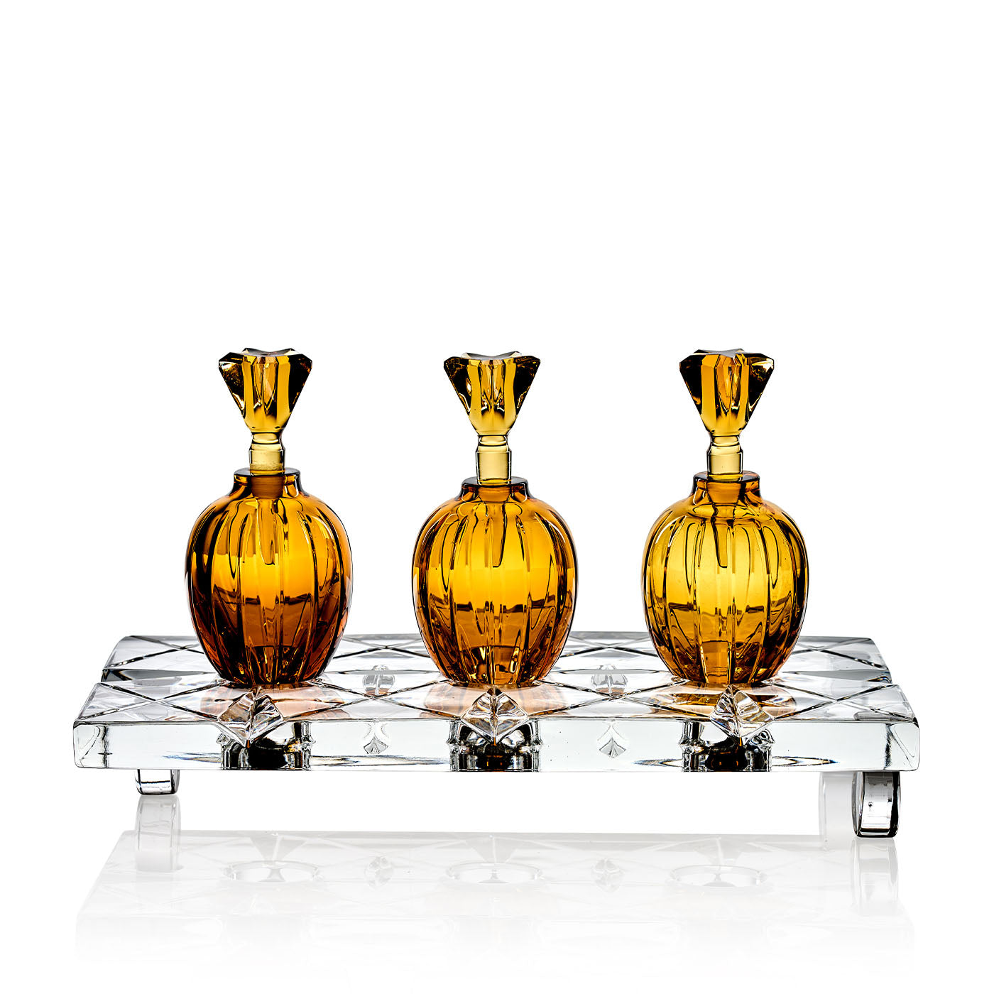 Flacons de parfum en cristal Trilogy  - Vue alternative 1