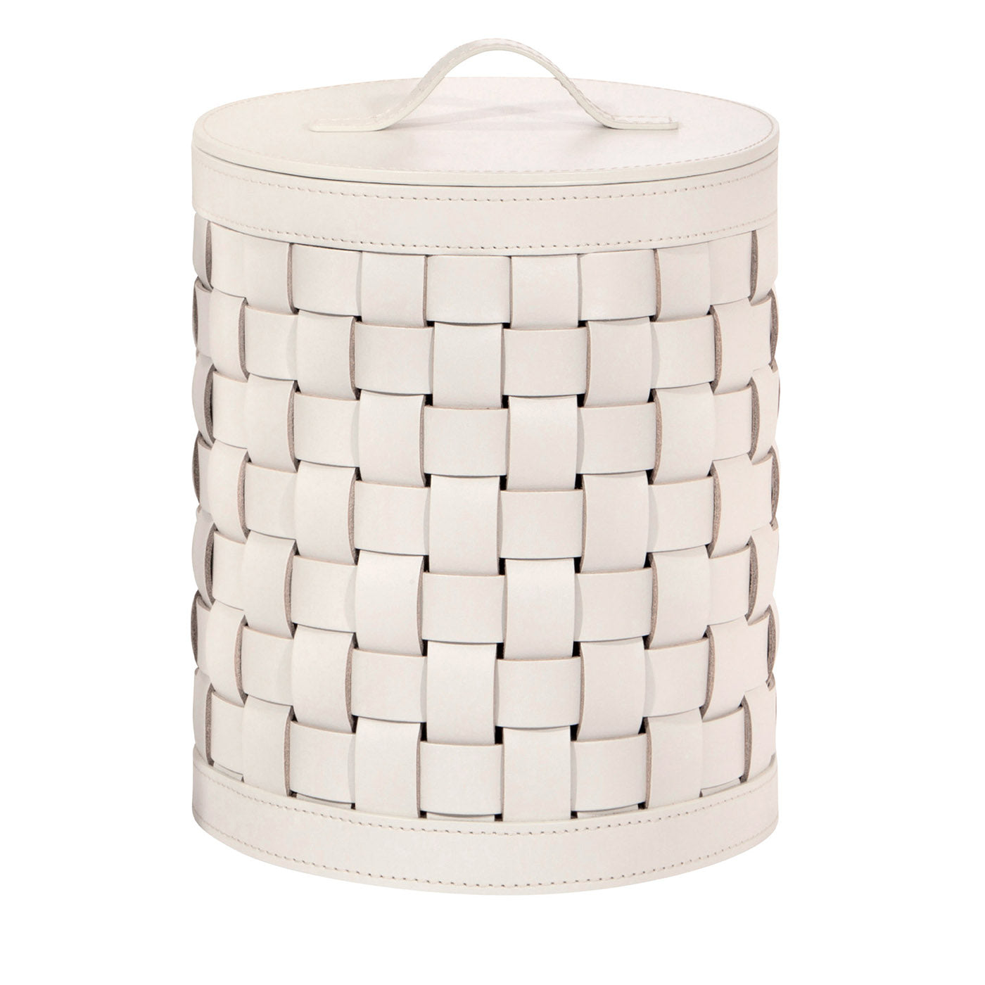 Barcelona Storage Basket with Lid Round Small - Main view