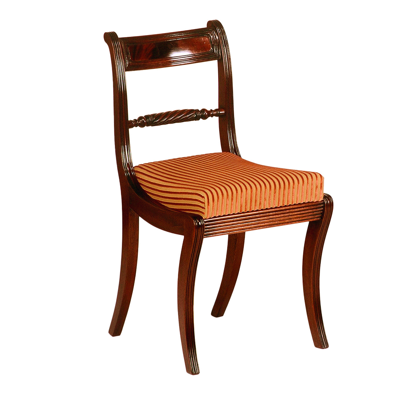 Mahagoni-Stuhl im Regency-Stil - Hauptansicht
