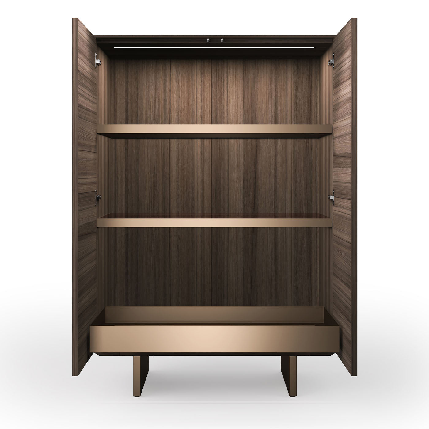 Solferino Black Wood Cabinet - Alternative view 2