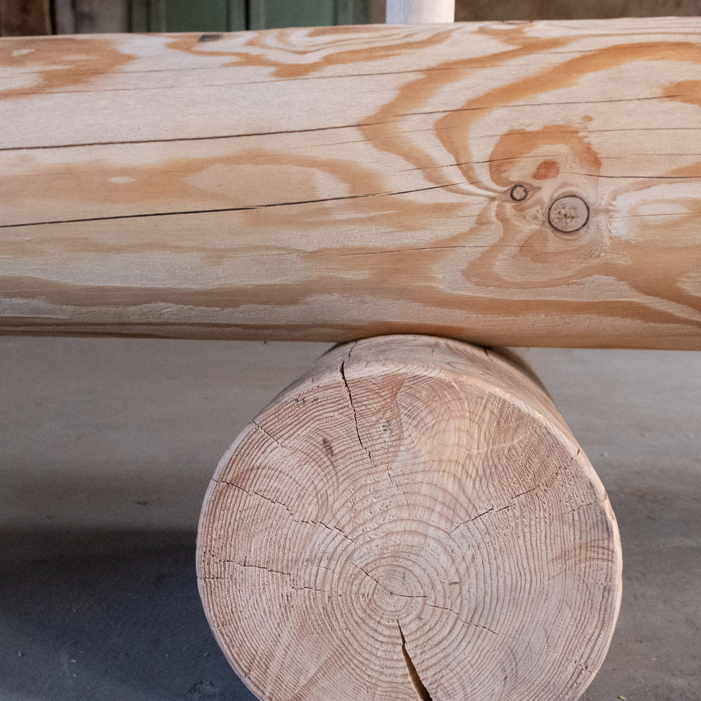 Natural Larch Bench - Alternative view 3