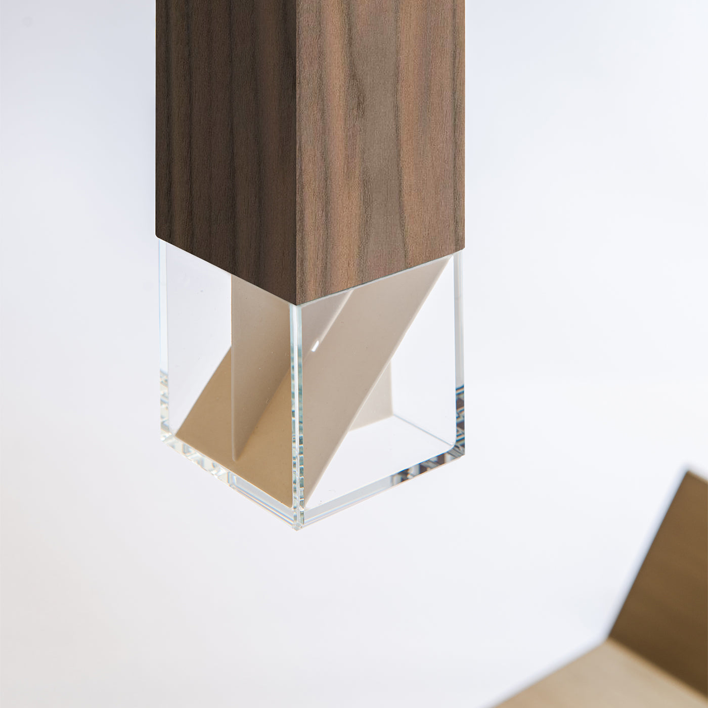 Lamp/Two Canaletto Walnut Table Lamp - Alternative view 4