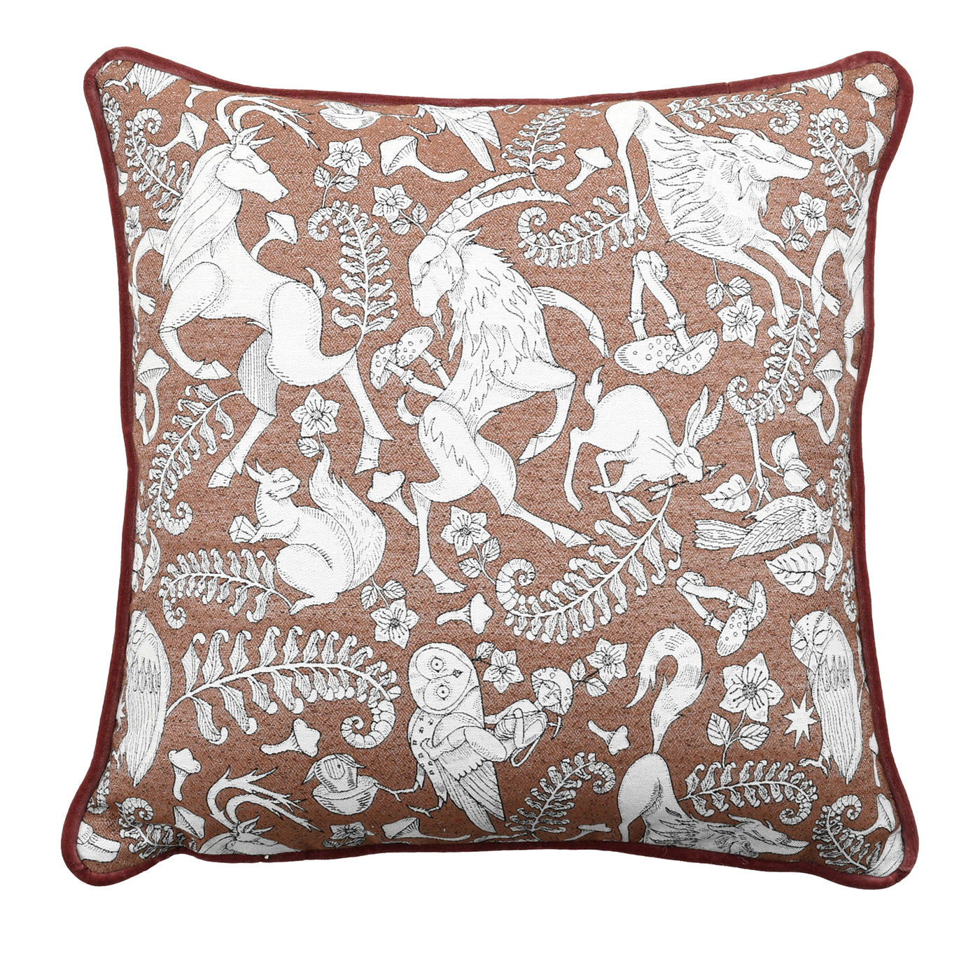 Montagna Magica jacquard Carrè Coussin #1 - Vue principale