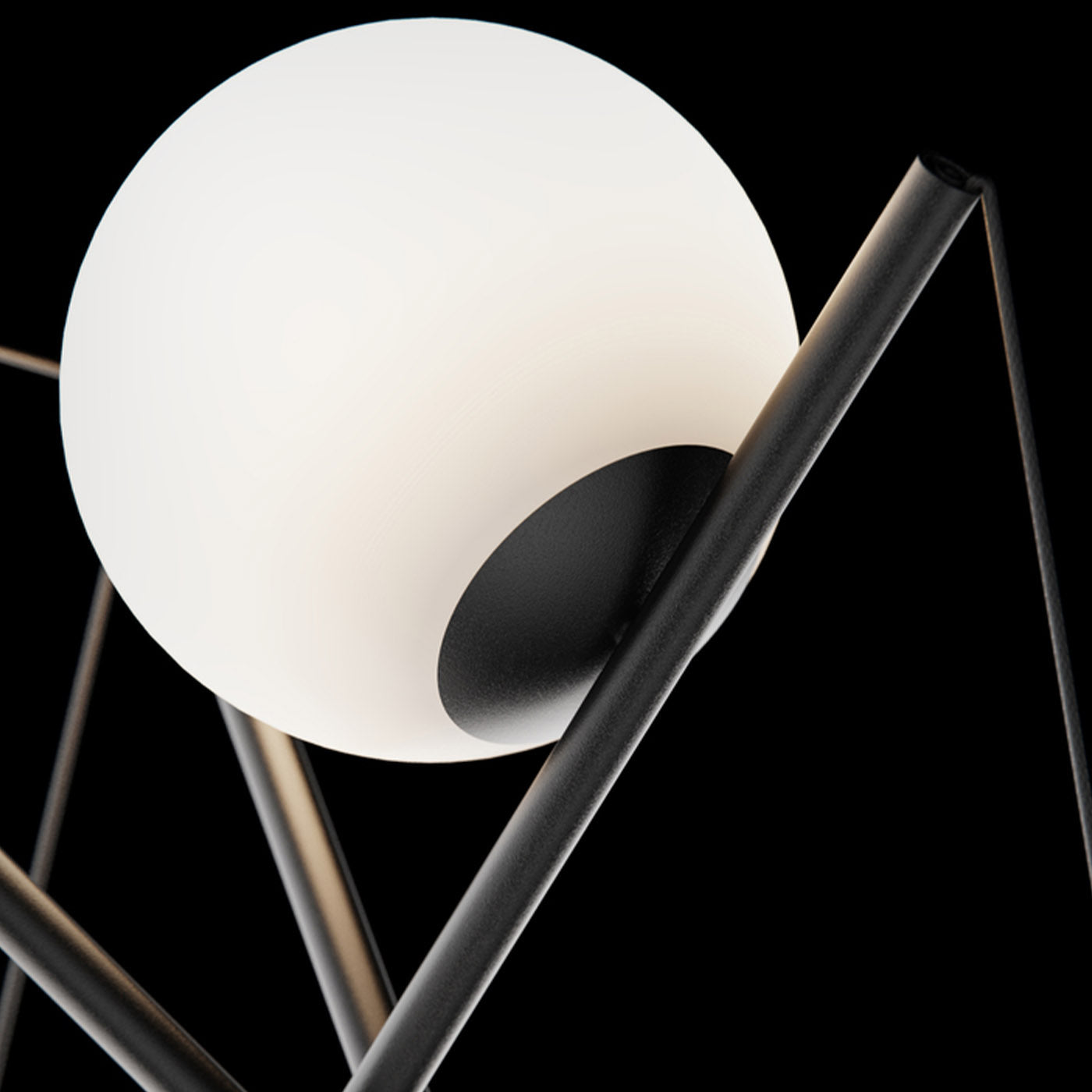 ED057 Lampe de table noire - Vue alternative 1