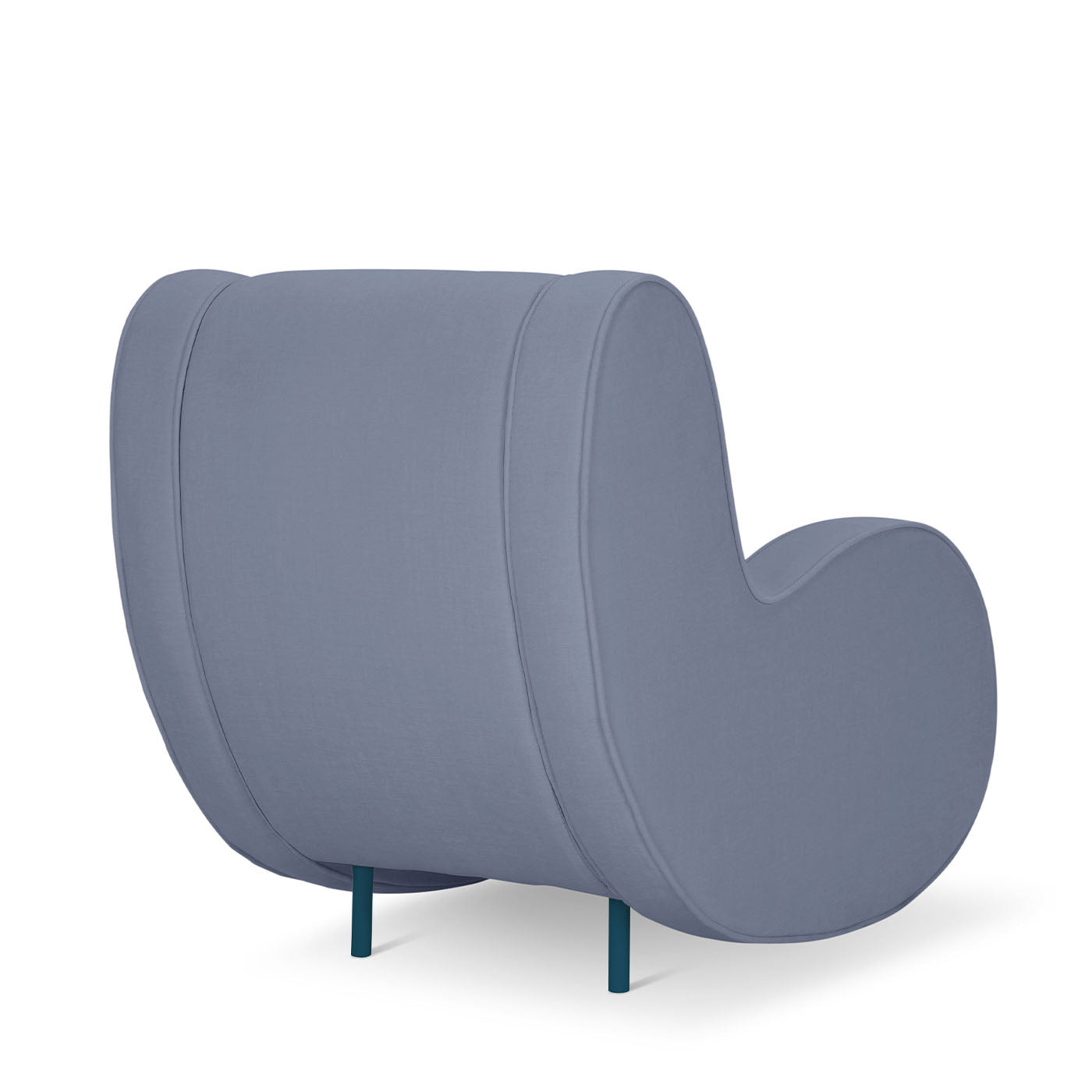 Ata Blue Kids Armchair By Simone Micheli  - Alternative view 3