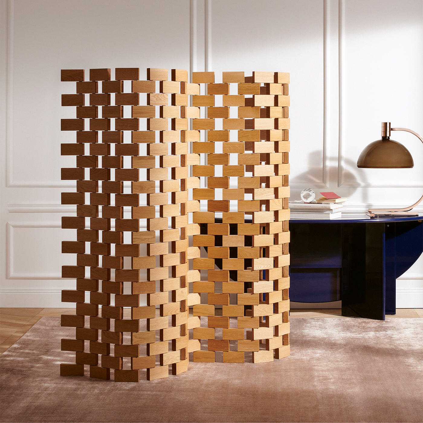 Paravent Ambassade Wood Room Divider - Alternative view 2