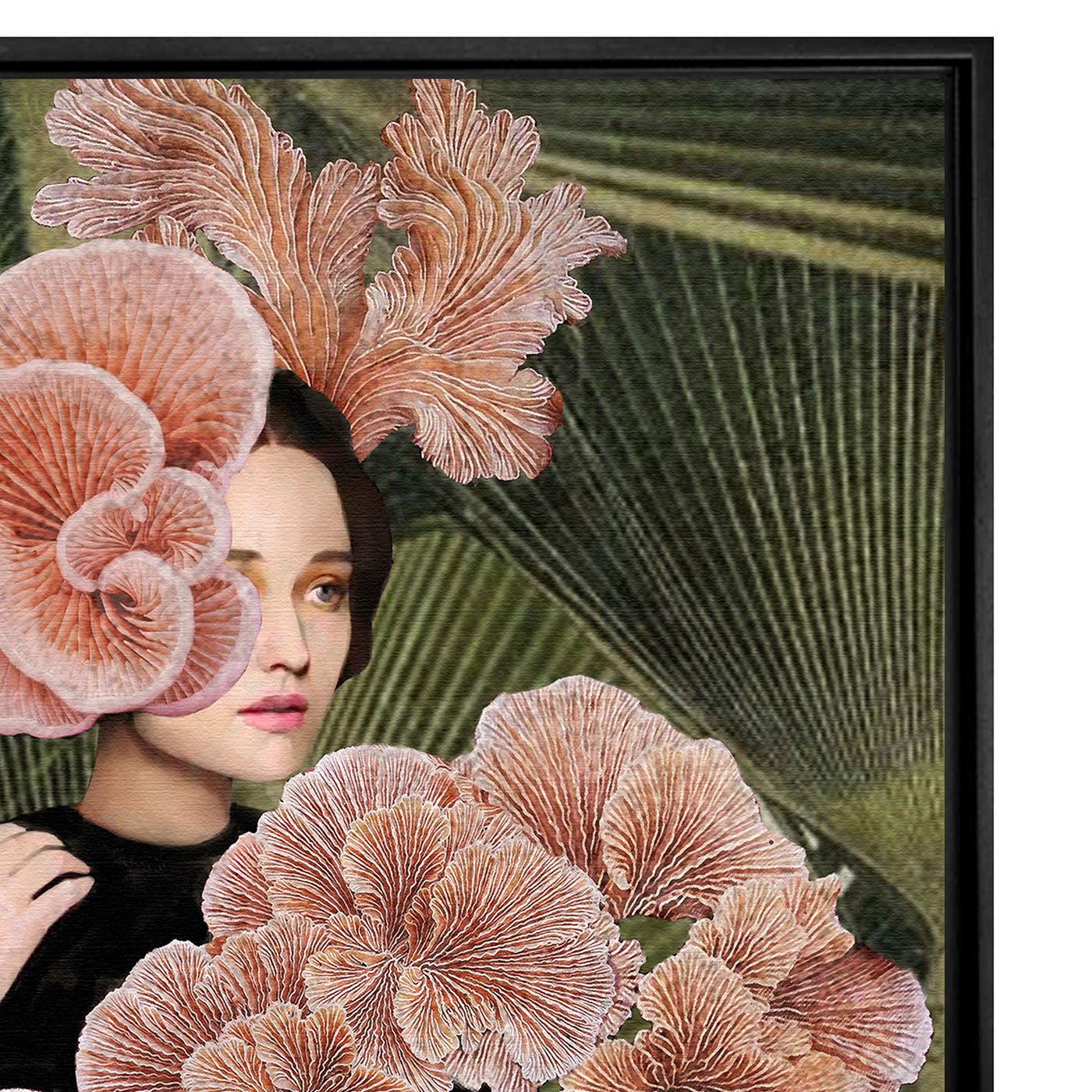 Lady Blossom Collection Mushroom Print - Alternative view 1