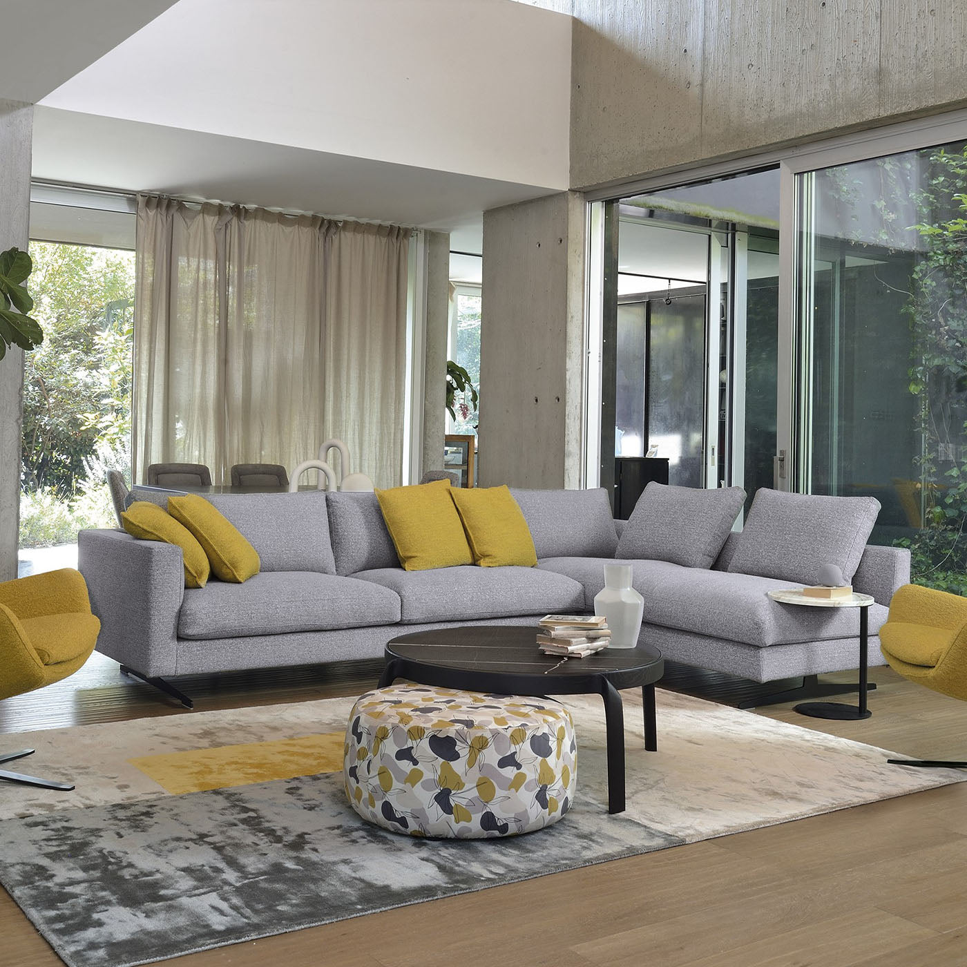 Ikon Grey Sofa - Alternative view 1