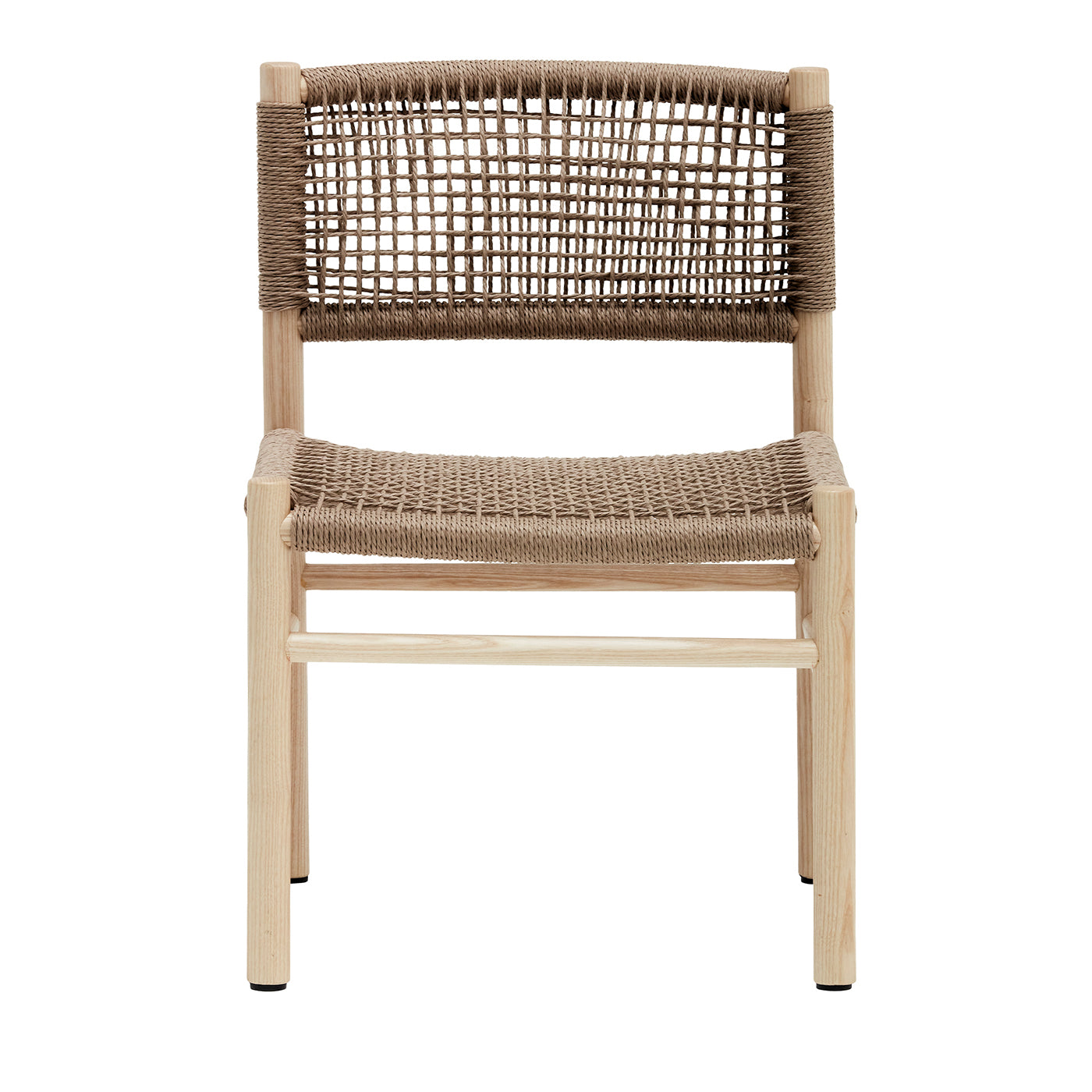 Harry's 816 Chaise Iroko en corde de cellulose tissée - Vue principale