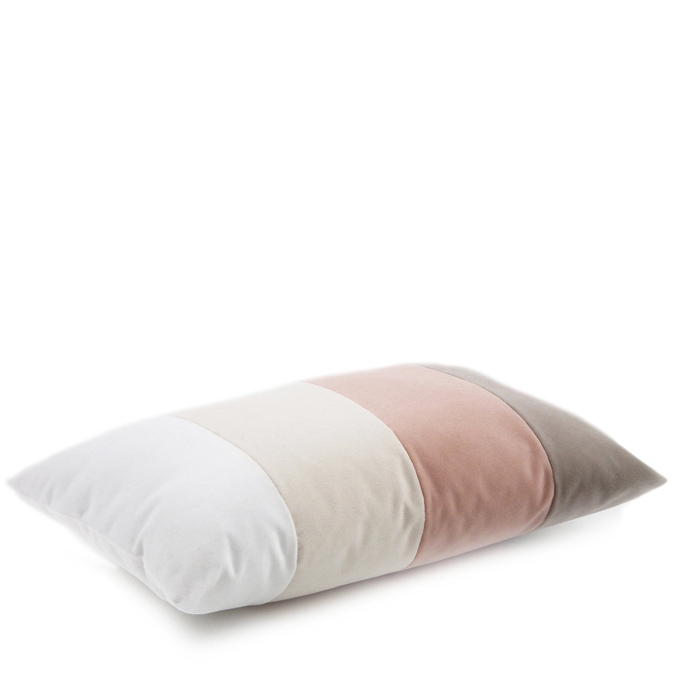 Coussin rectangulaire en velours de coton Degradè - Vue alternative 1