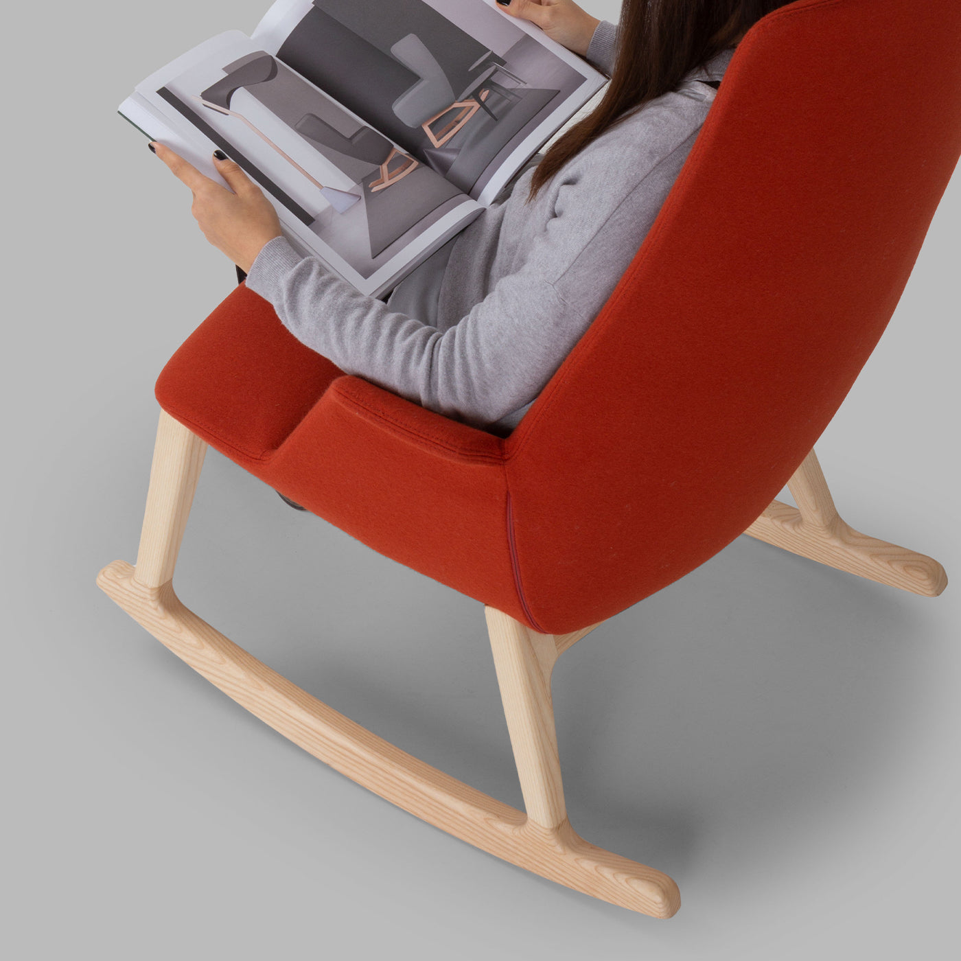 Hive Red Armchair by Camira - Alternative view 2