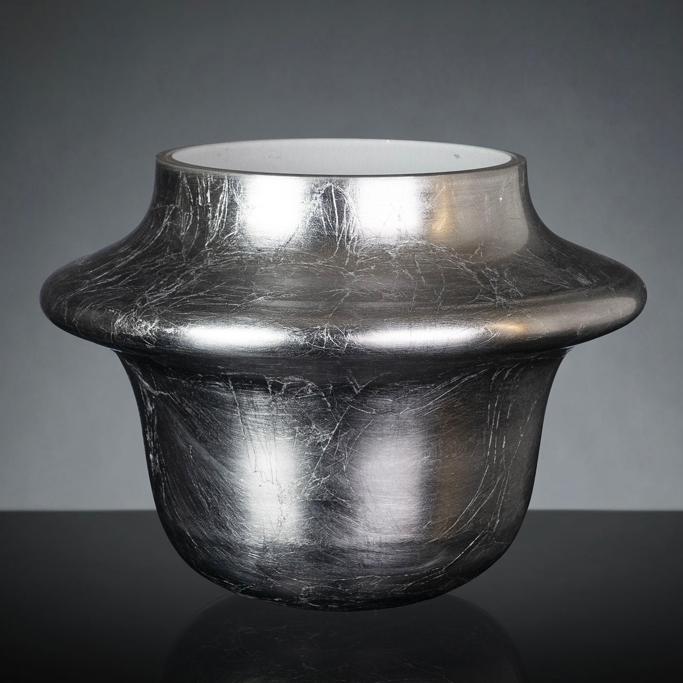 Atollo Silver Leaf Decorative Bowl - Alternative view 1