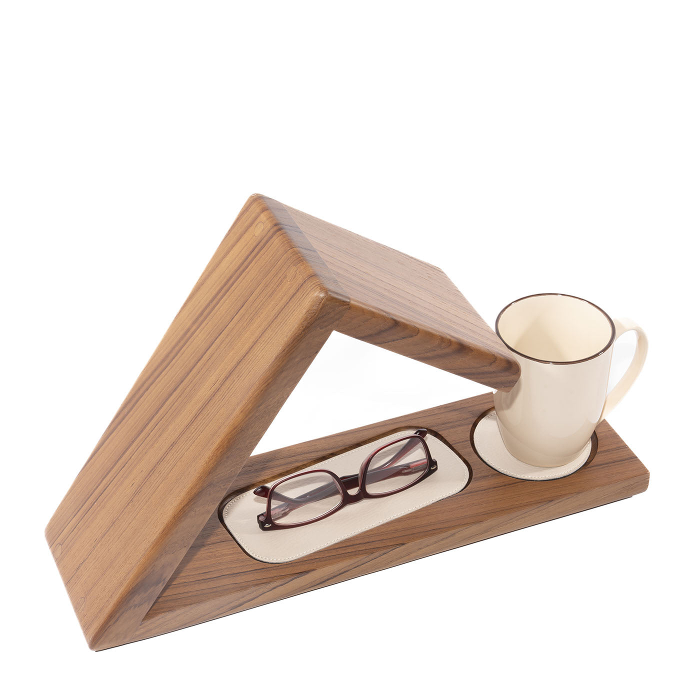 Leggo Teak Multipurpose Desk Accessory  - Alternative view 1