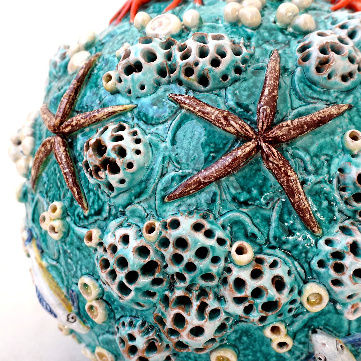 Oceano Spherical Polychrome Sculpture - Alternative view 5