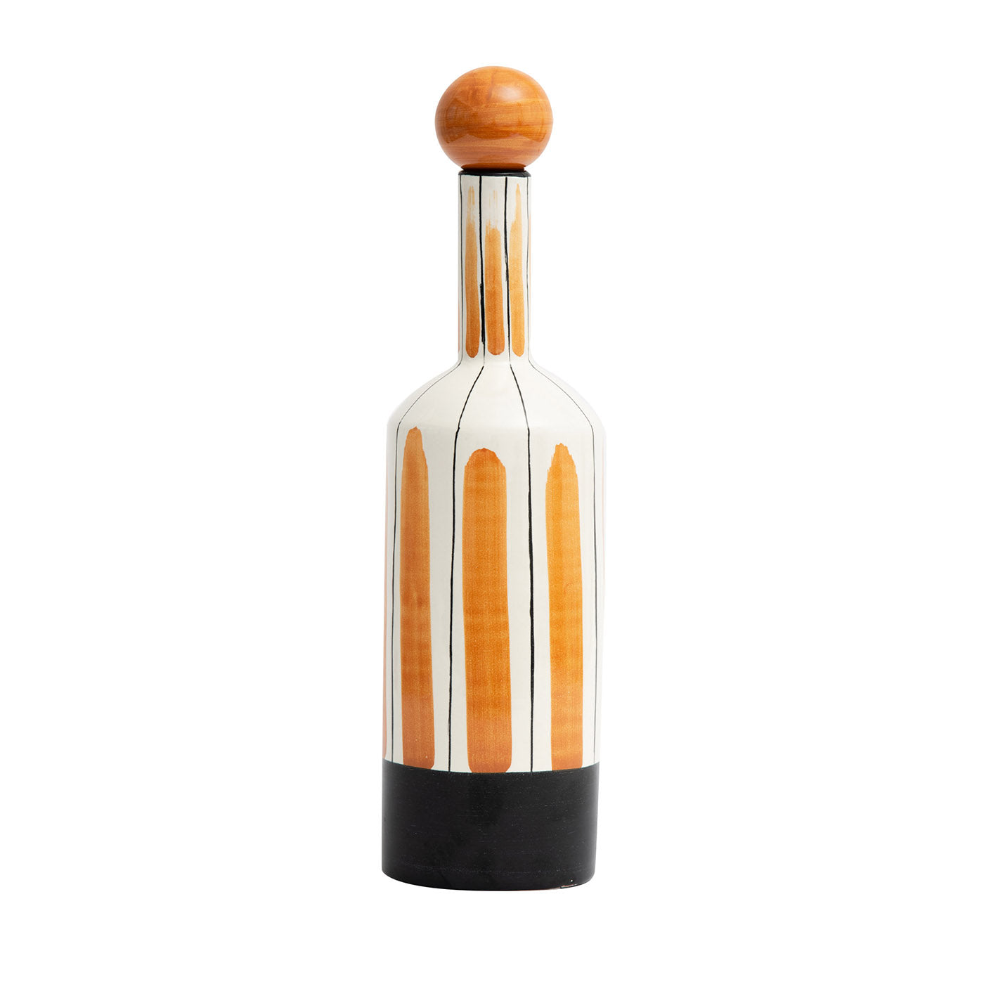 Botella decorativa de mostaza con tapa Talia - Vista principal