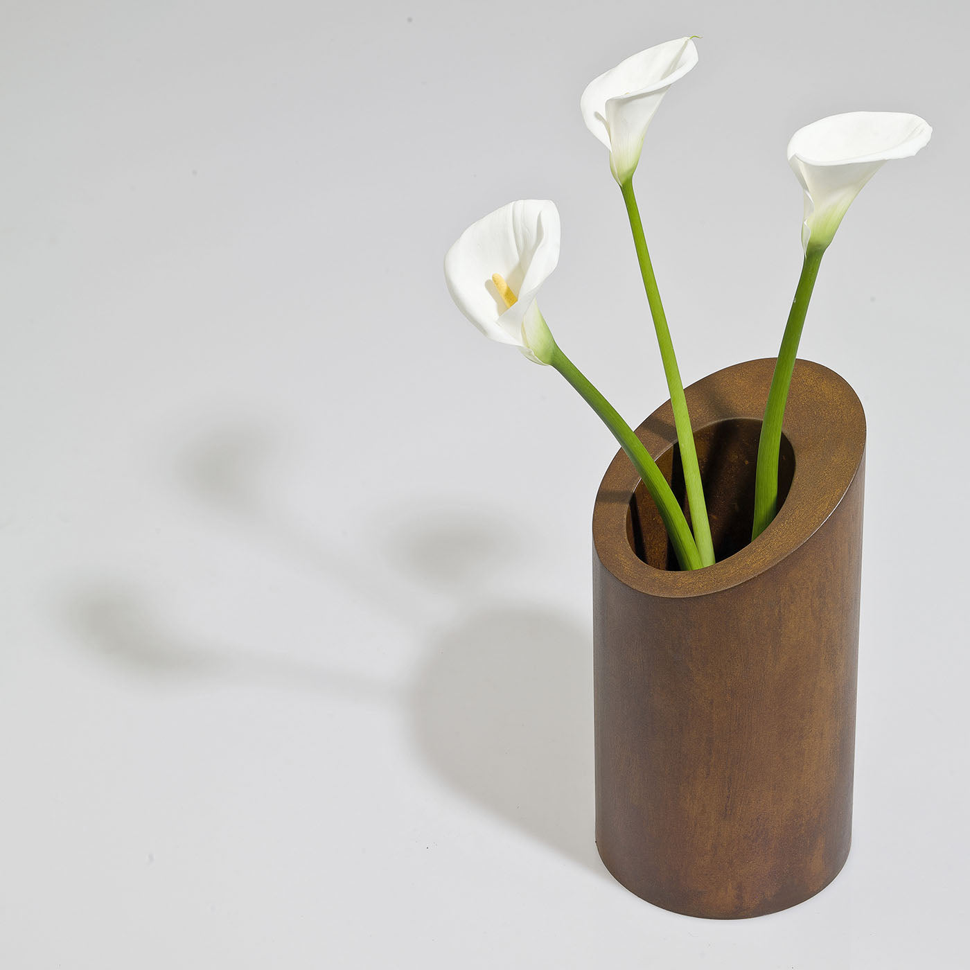 Circolo Corten Steel Decorative Vase by Robert Evans - Alternative view 1