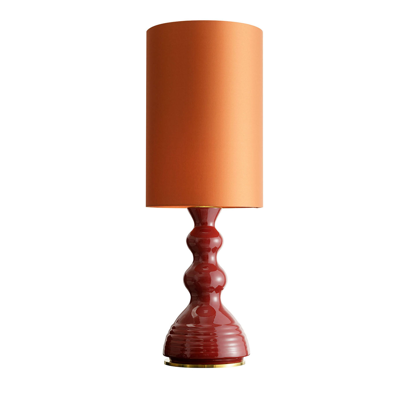 CL2122/RO Lámpara de mesa Allegra roja y naranja - Vista principal