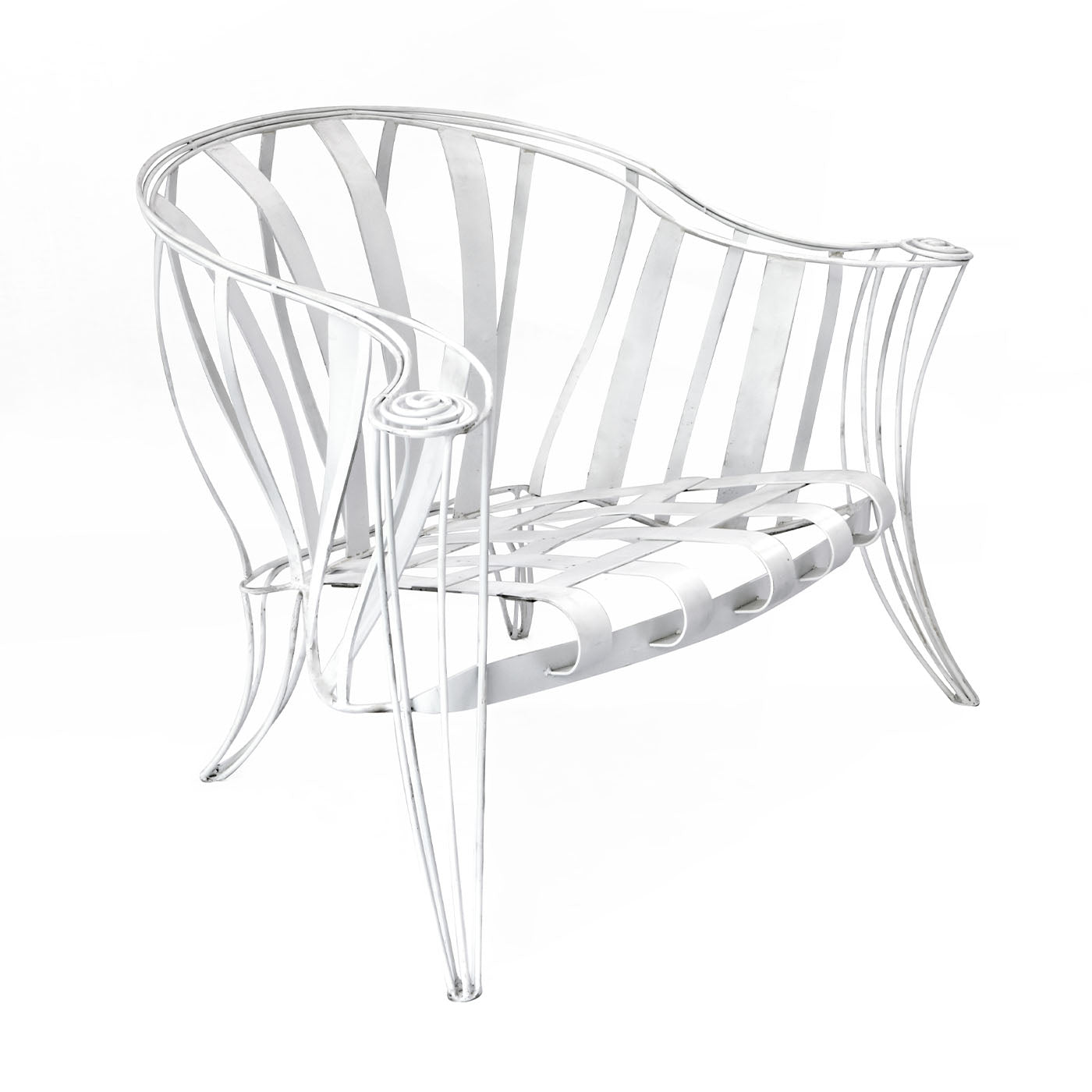 Opus Garden White Armchair by Carlo Rampazzi - Alternative view 1