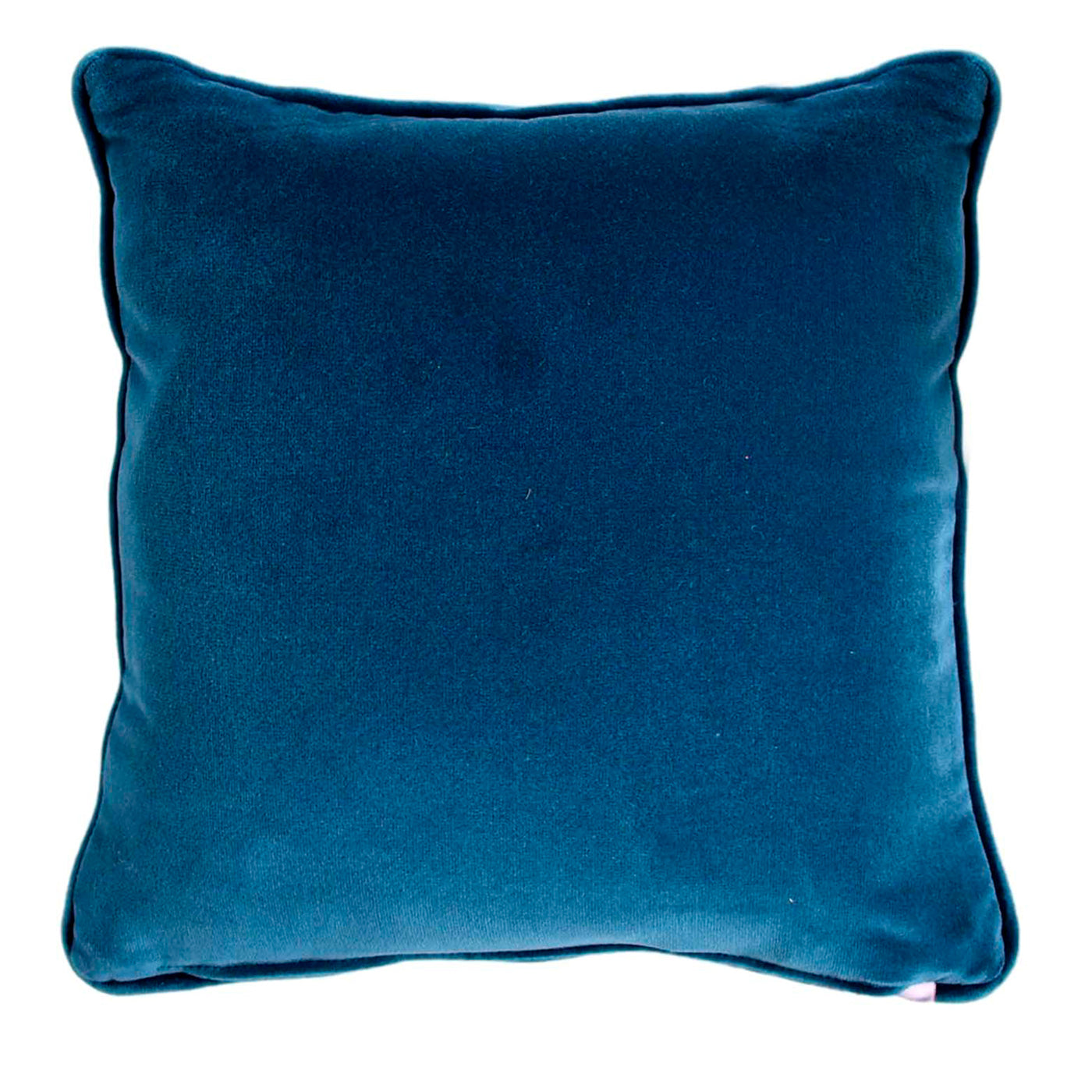 Turquoise and Blue Square Carrè Cushion - Alternative view 1