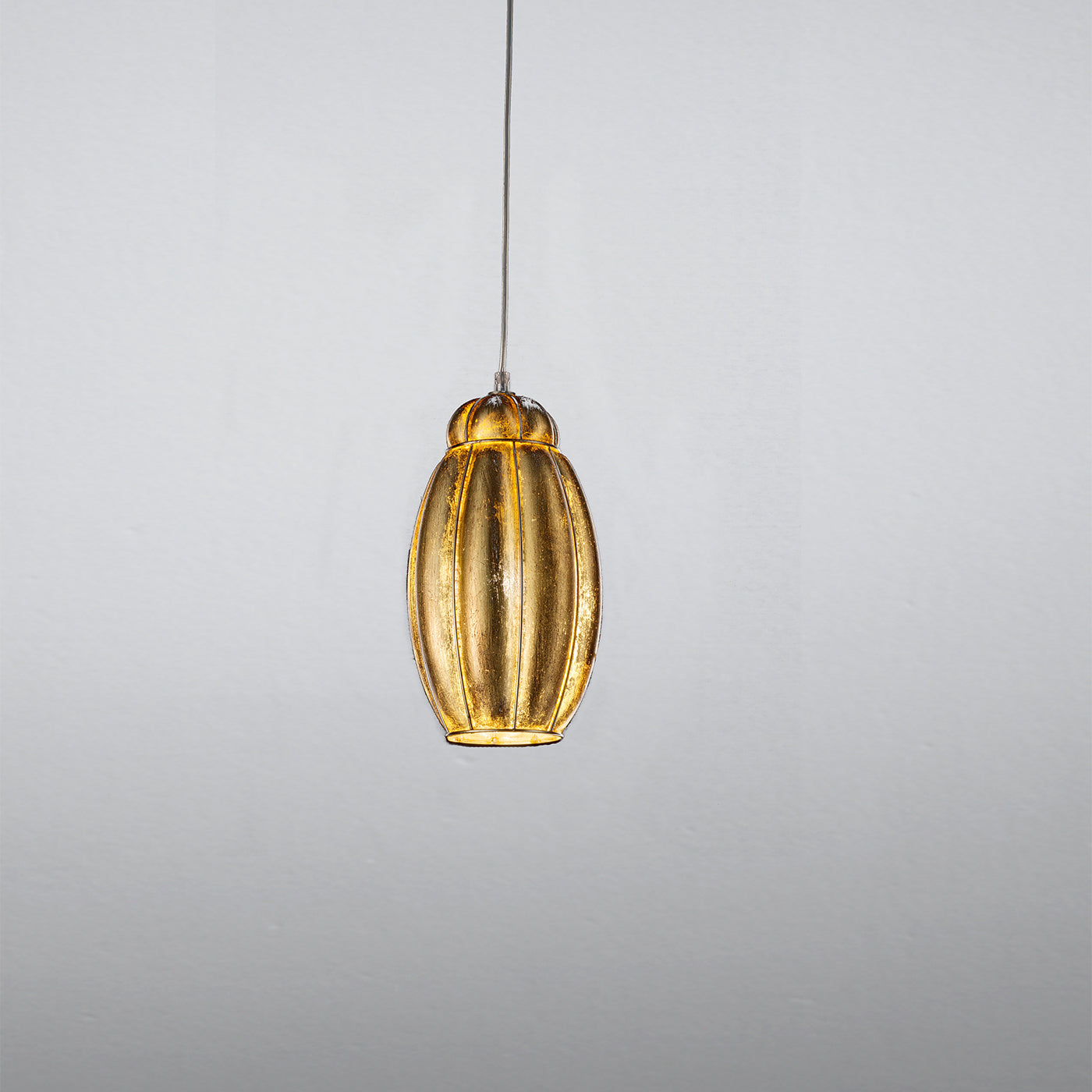 Foglia Oro Elongated Pendant Lamp - Alternative view 1
