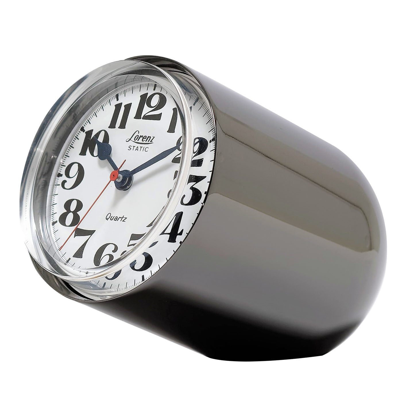 Reloj metálico de sobremesa Static de Richard Sapper - Vista principal