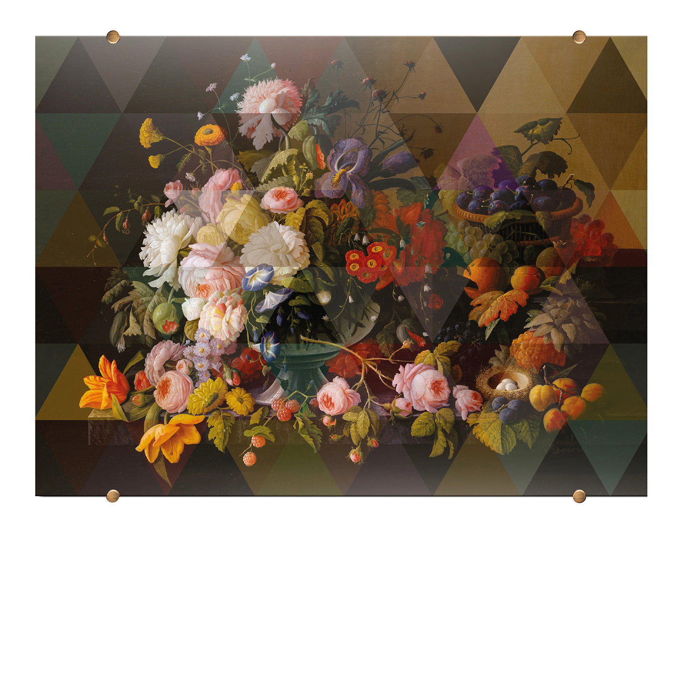 Fancy Bouquet Panel decorativo de cristal #3 - Vista principal