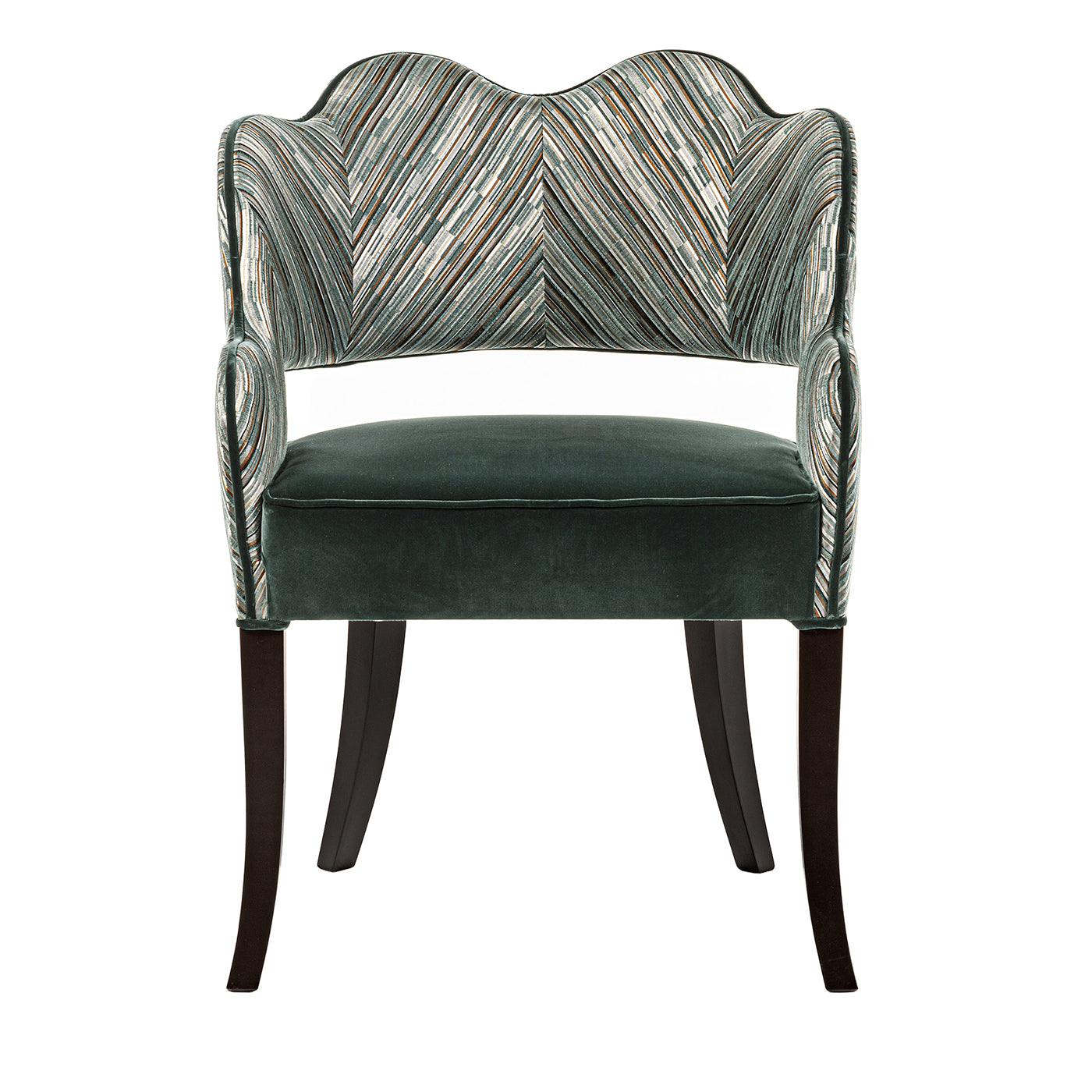 Saint German Green Velvet Chair - Main view