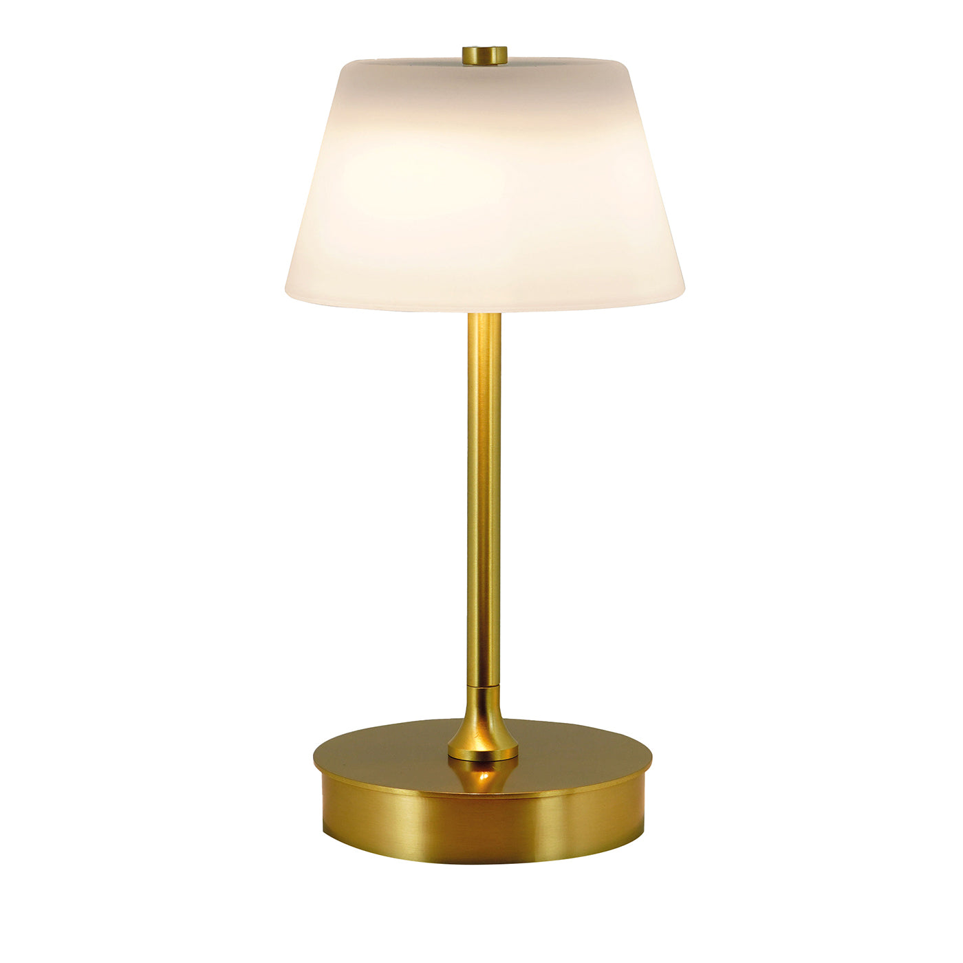 Lámpara de mesa Lumetto Satin Brass de Stefano Tabarin - Vista principal